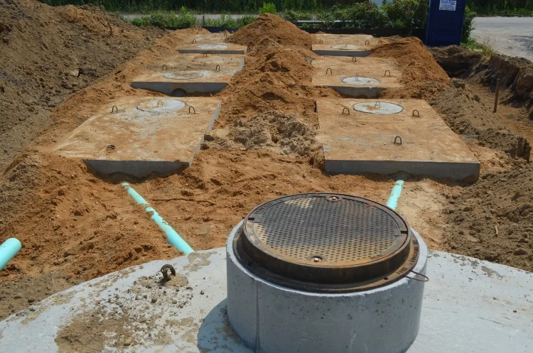 Sunset Green Home Progress Update: Sanitary System is Installed and Inspected!