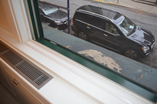 ...clean sill and window channels keeps the window operating smoothly.