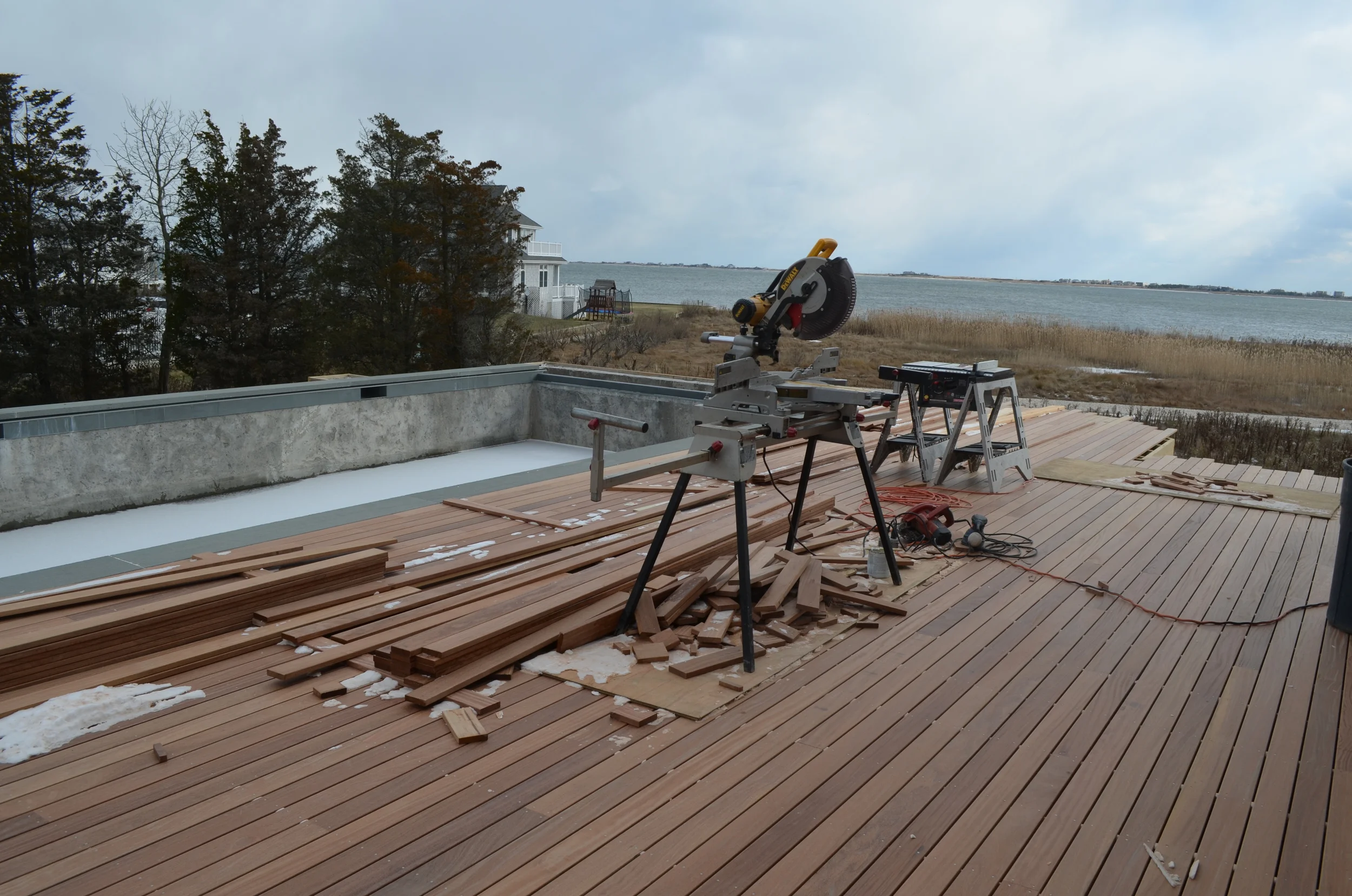 Progress Update: Still Working Outdoors Even in a Deep Freeze