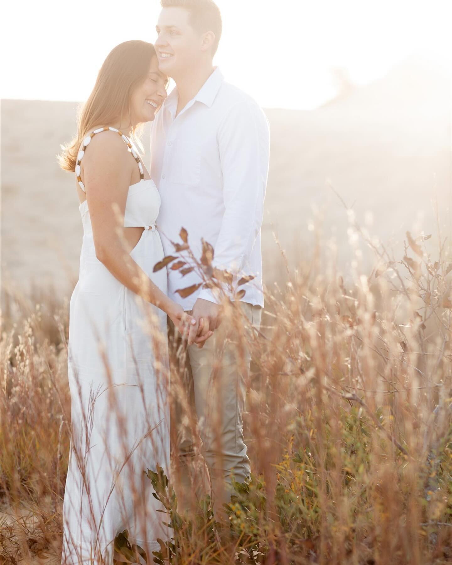 Nick &amp; Claire, you beautiful souls 🥰 The future Mr &amp; Mrs M. made the trip from DC to the beaches of the Outer Banks for their engagement session (and a wedding planning extravaganza with our absolute favs @coastyleweddings) 💘 Claire &amp; N