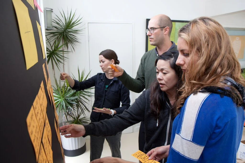 .User-testing, gathering feedback and improving design for the next day's testing