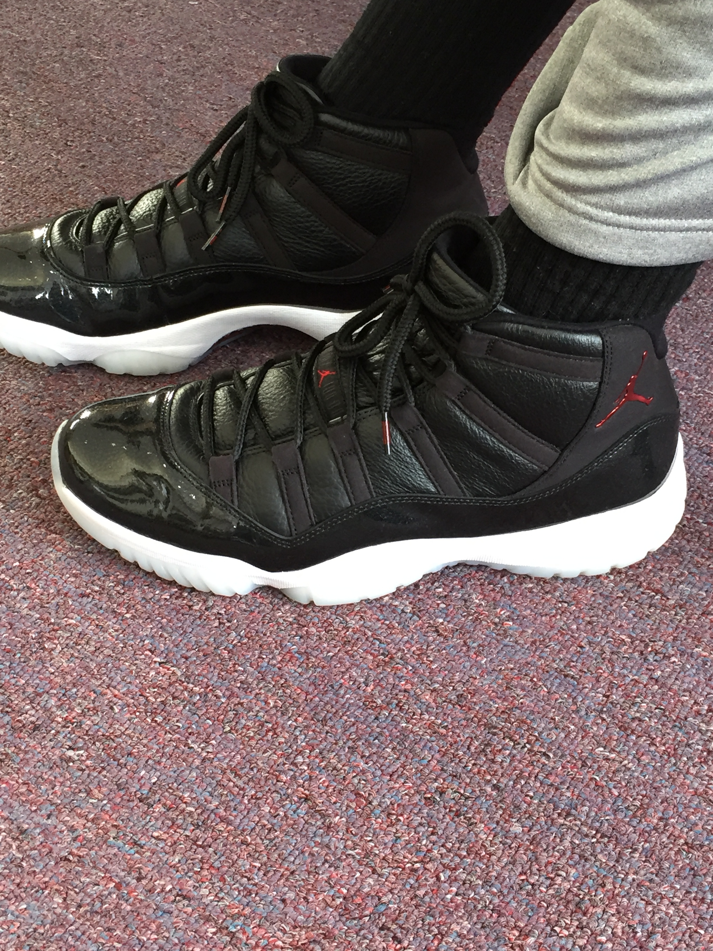 This specific colorway is known as the 72-10. This is because the NBA season of 1996 to 1997 saw Michael Jordan, wearing the Air Jordan 11, and the Chicago Bulls made history with the best season record of all-time at 72-10. They would also win the NBA Finals that year making this shoe and this commemorative colorway special to not only shoe fans, but Bulls fans.