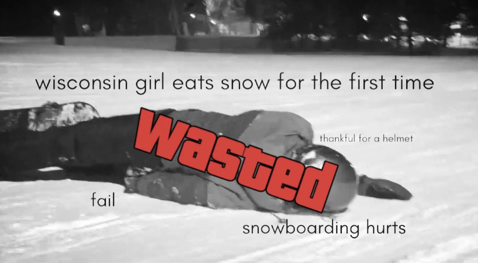 Learning to Snowboard (painfully) 