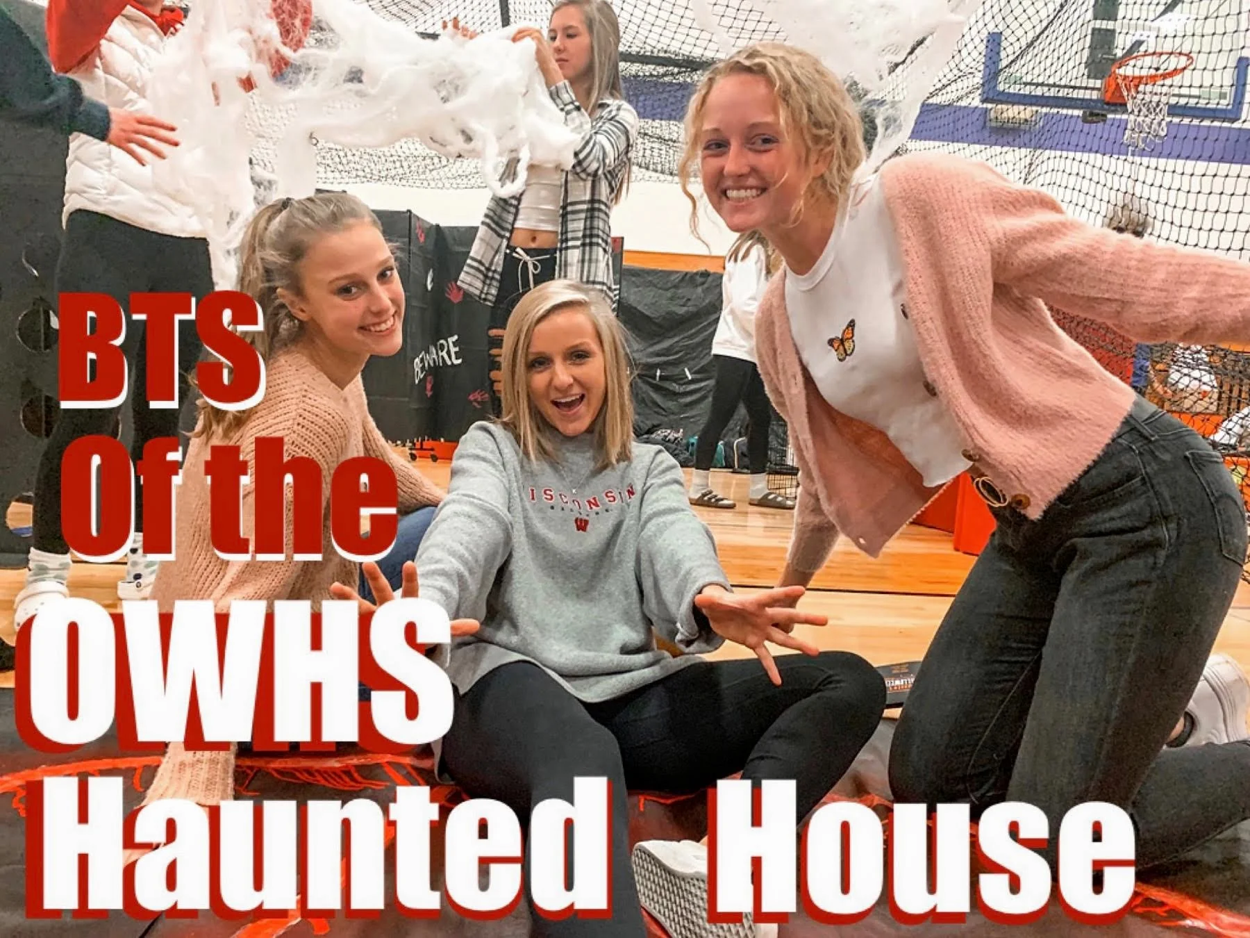 Behind the scenes of the OWHS haunted House