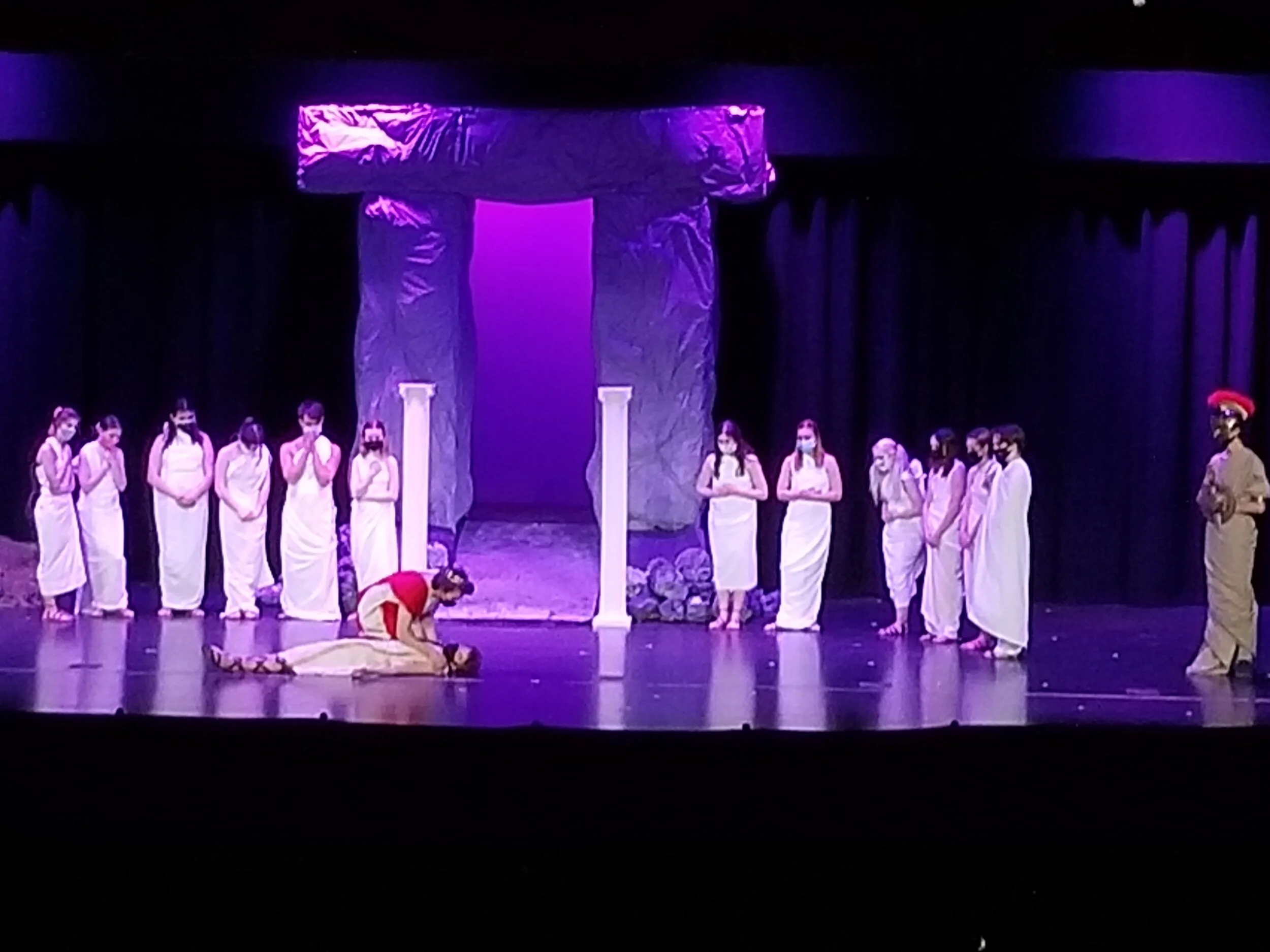 Drama students let you in behind the scenes of Antigone