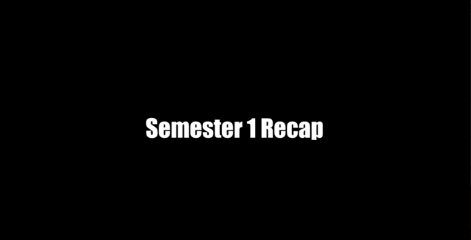 Semester Rewind