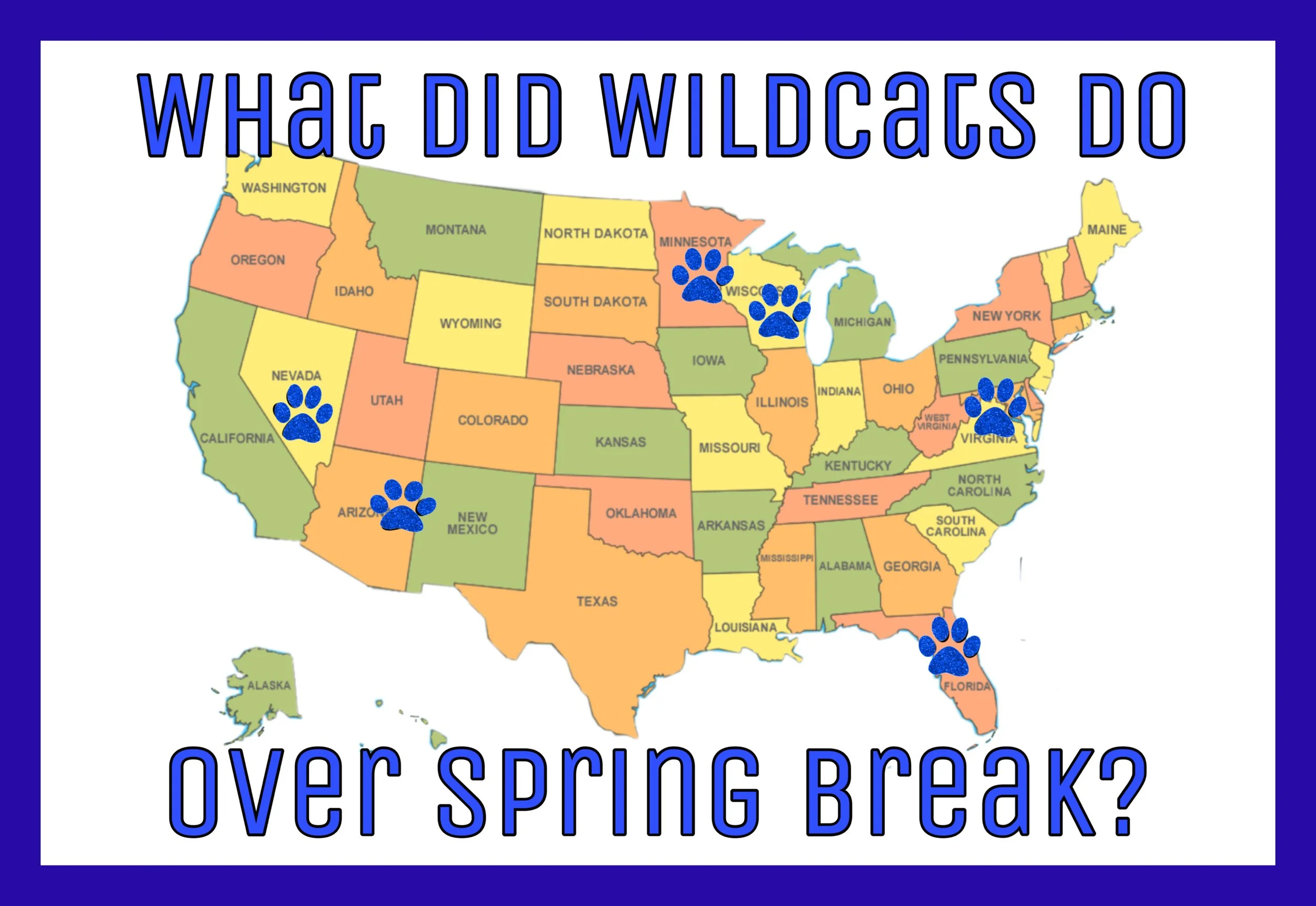 What did Wildcats do over Spring Break?