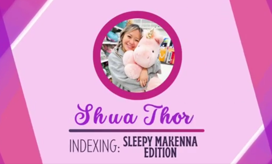 Indexing with Shua!!!