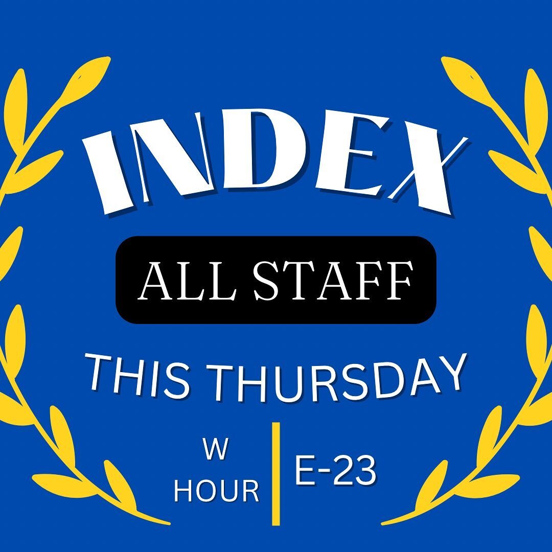It&rsquo;s time for an All Staff meeting!! February 23 during W hour!