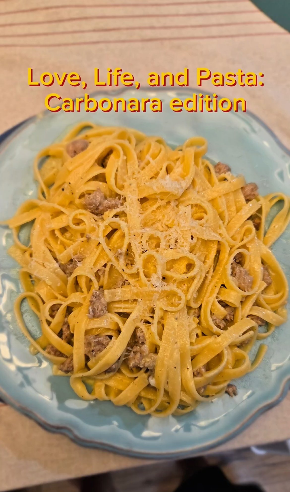 Love, Life, and Pasta w/ Mark