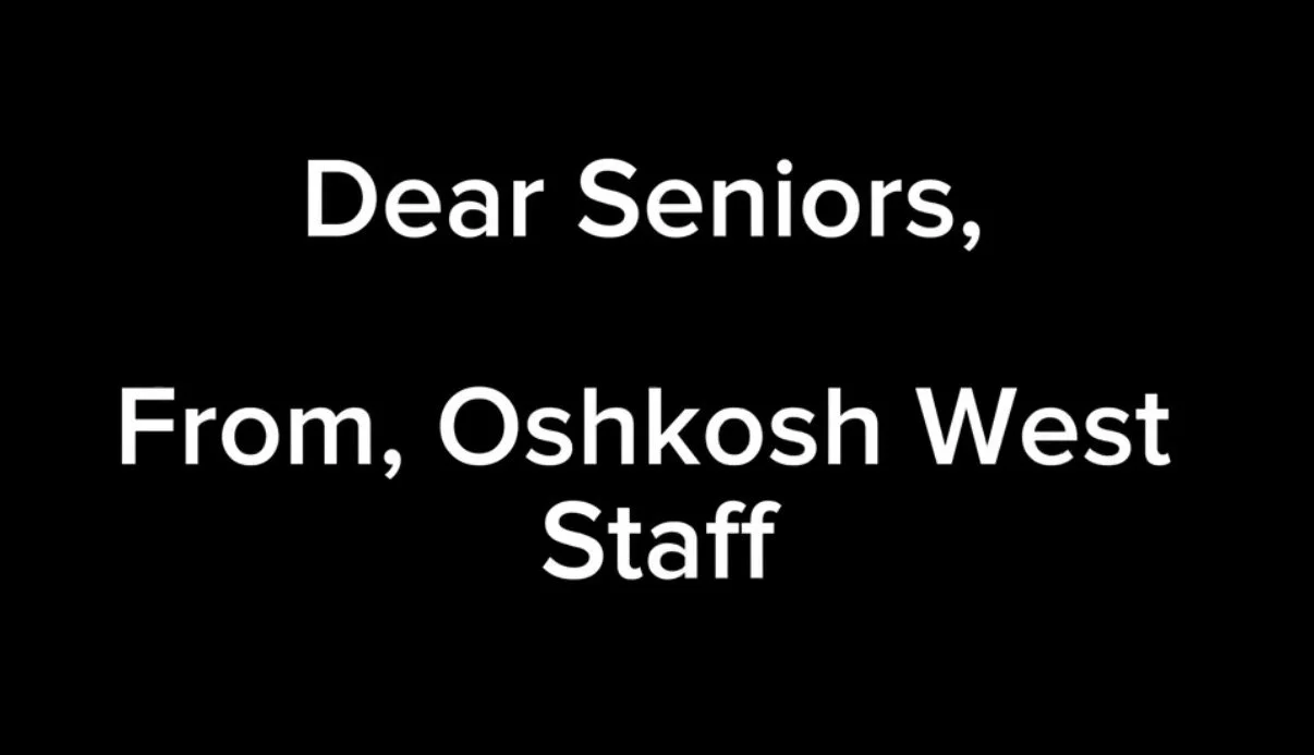 Dear Seniors...
