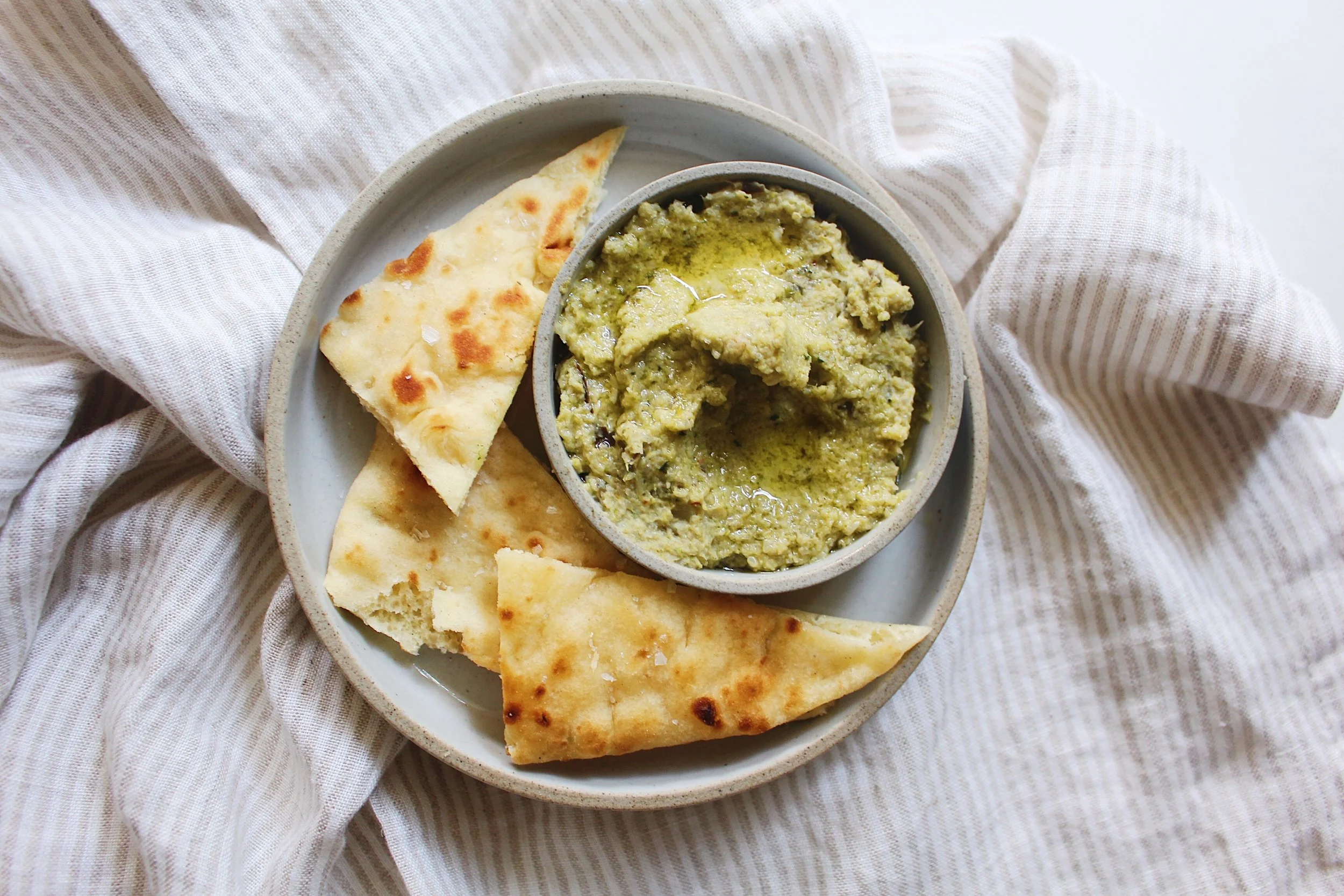 Cauliflower Eggplant Dip