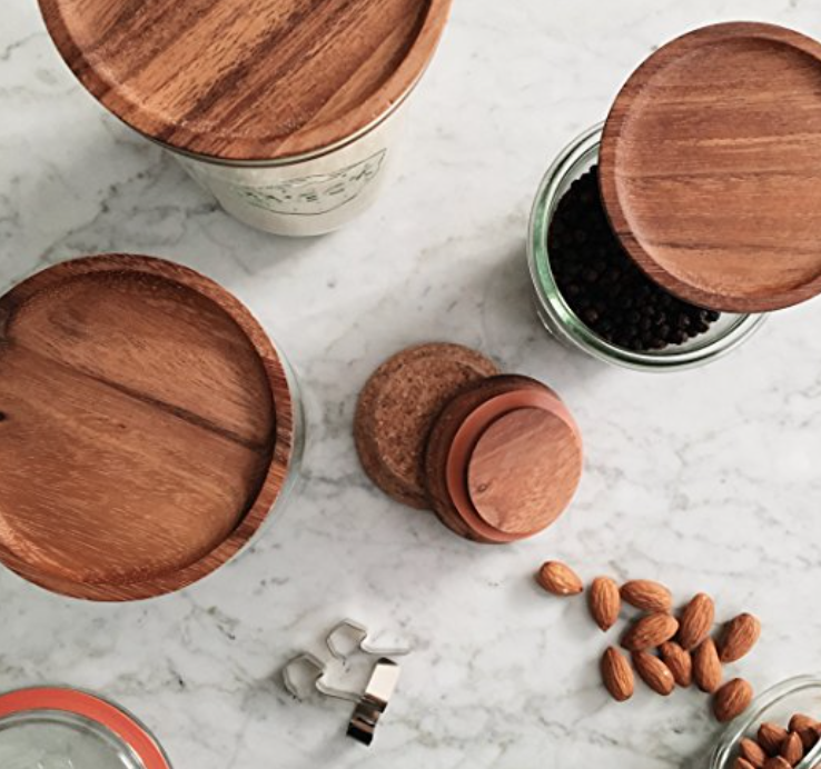 Wooden Lids for Weck Jars $11