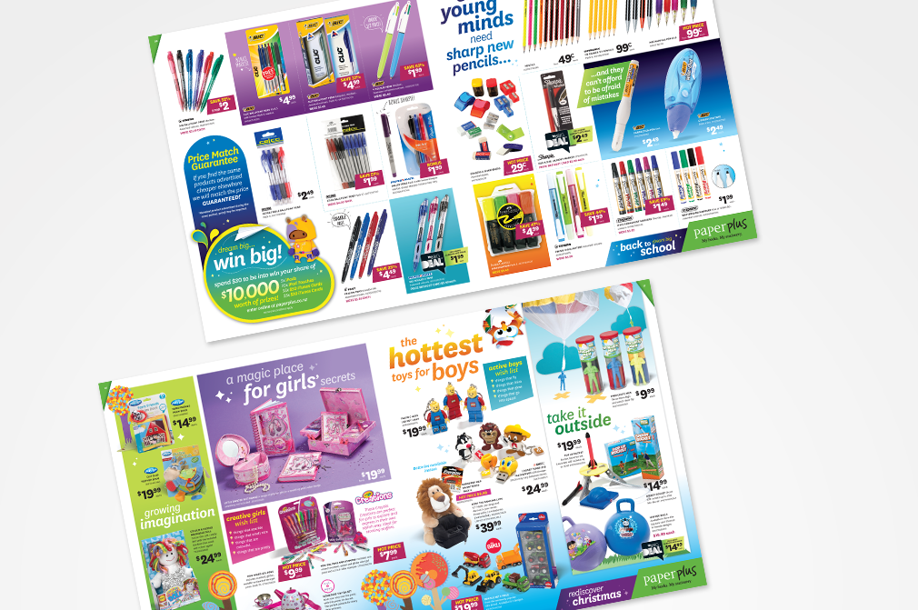  New themed TVC adverts and a website were also launched along with a refresh for their stores. Feedback from store owners and within the industry was very positive and the new style continued with Back to School.  4 of 4 