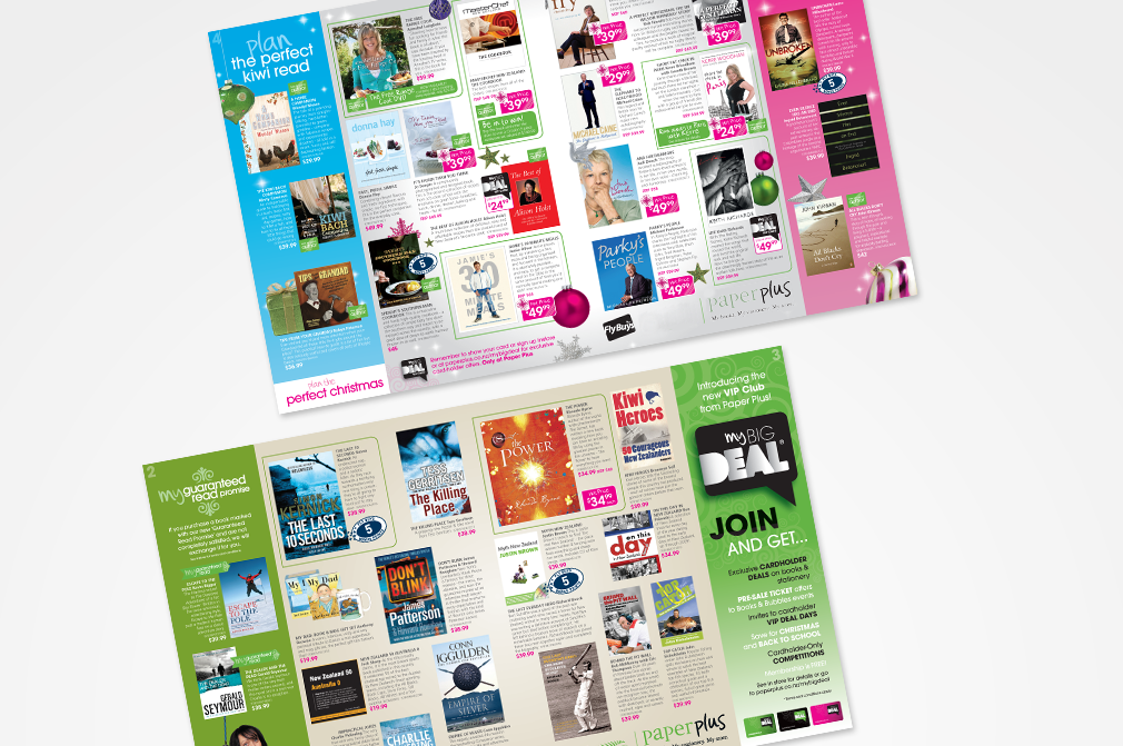  ....an Xmas mailer and a Father's Day mailer.  Most mailers were accompanied by TVC and radio so all the graphics and language were designed with this in mind.  3 of 5 