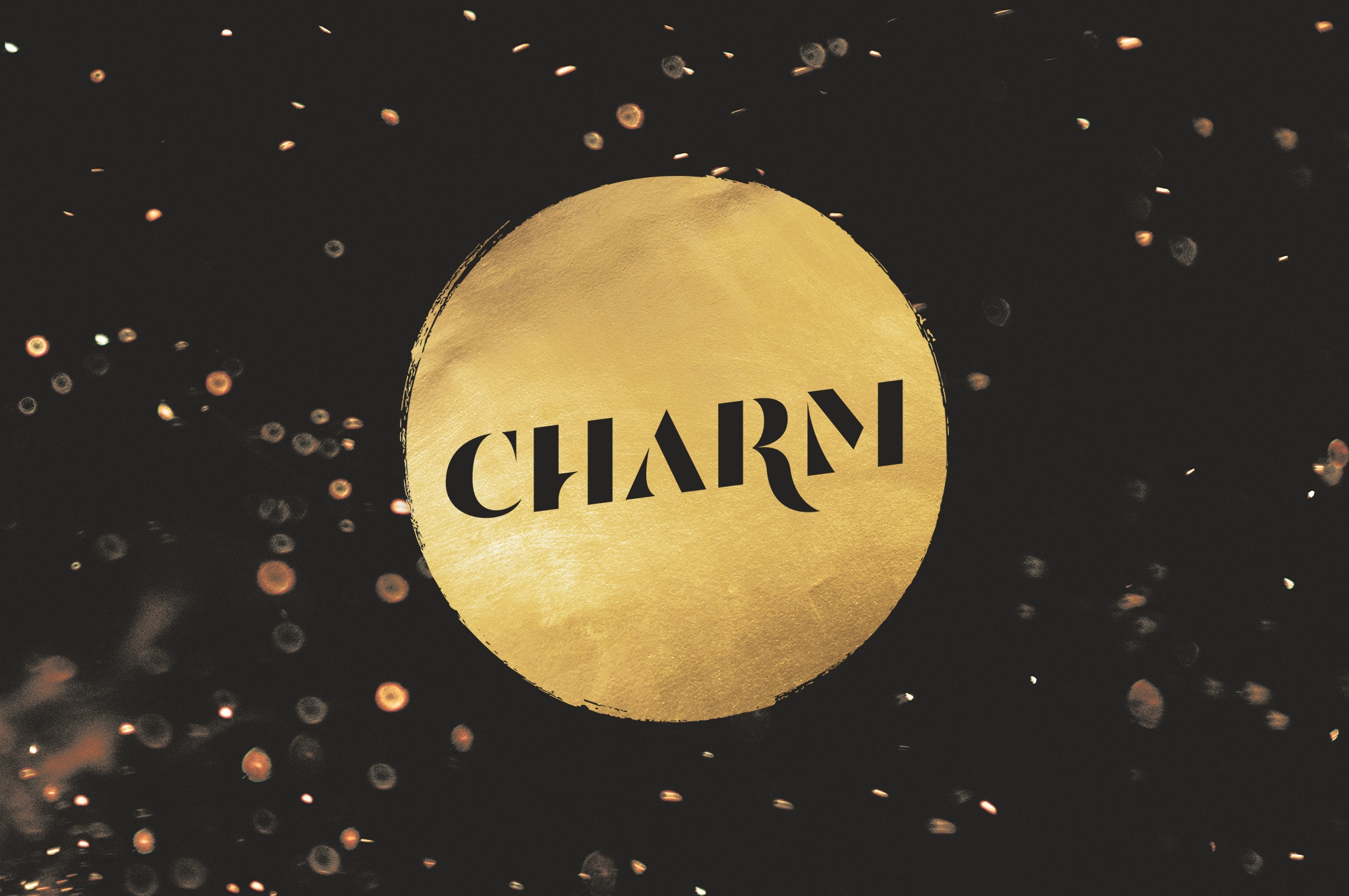  Bespoke logotype designed for the agency I work for - Charm 