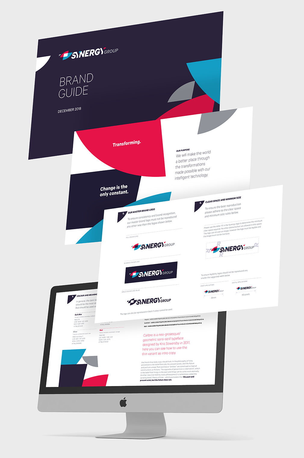  A full set of brand guidelines was developed to ensure the new brands were communicated effectively and clearly. 