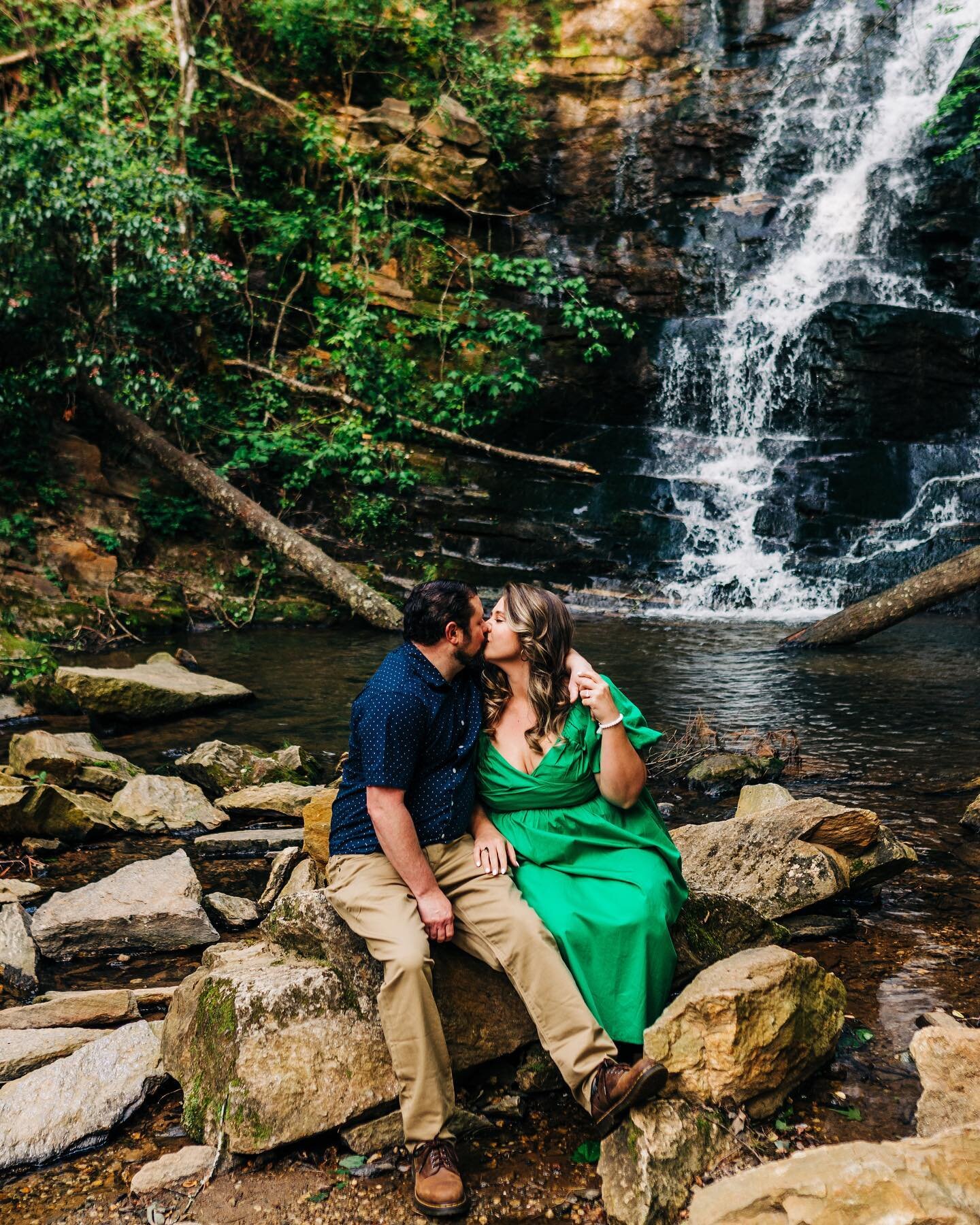 Feeling all the summer vibes from this river session last week. Such a fun + sweet couple!