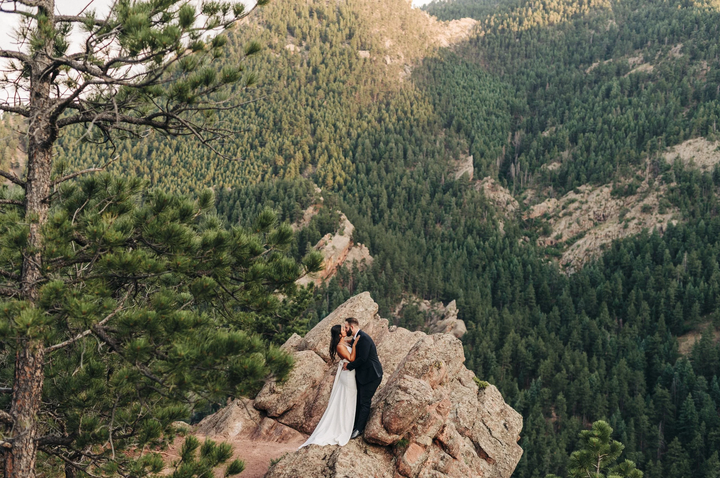 Colson &amp; Sarah | Boulder Colorado Elopement 