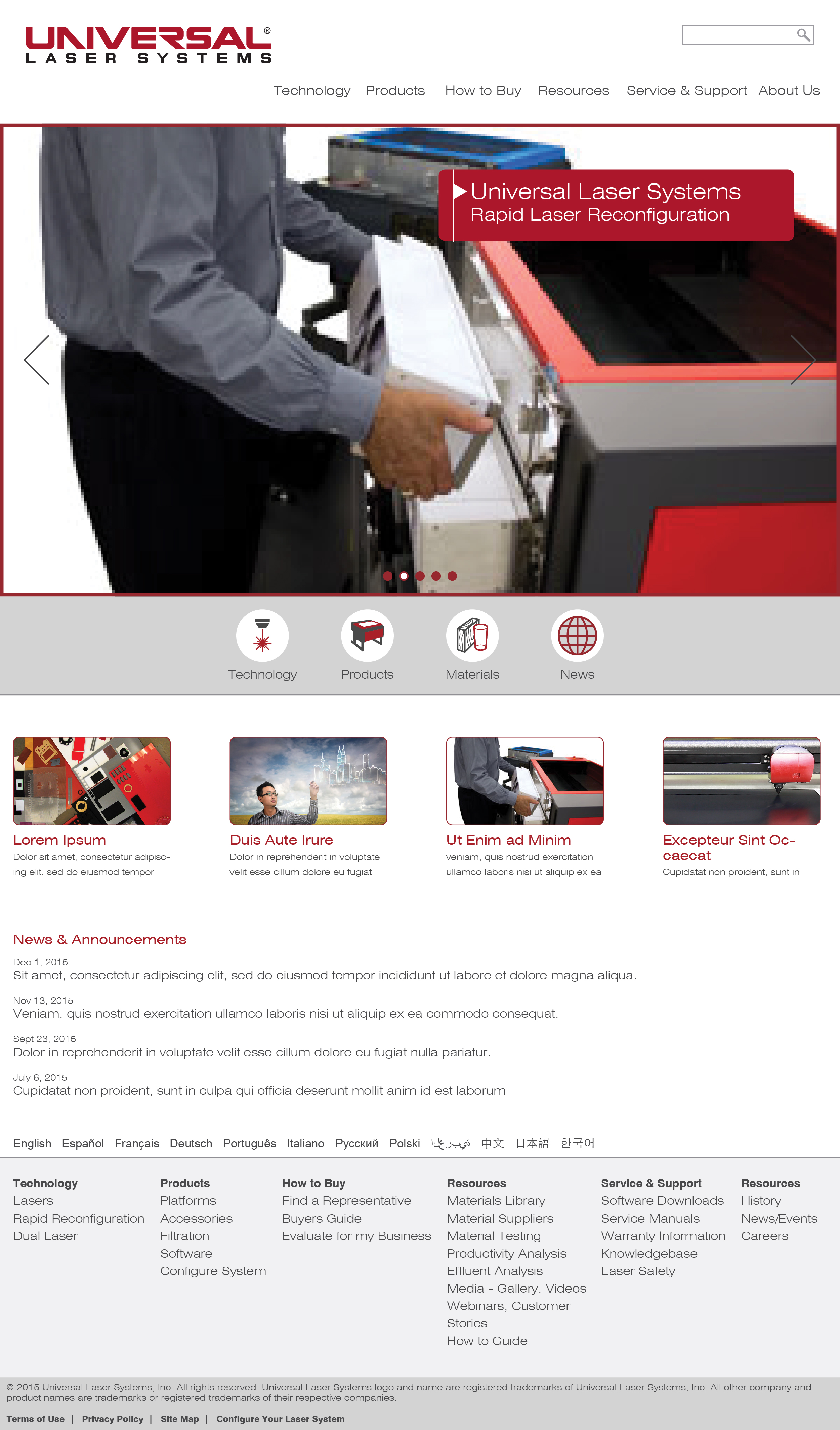 Webpage Concept
