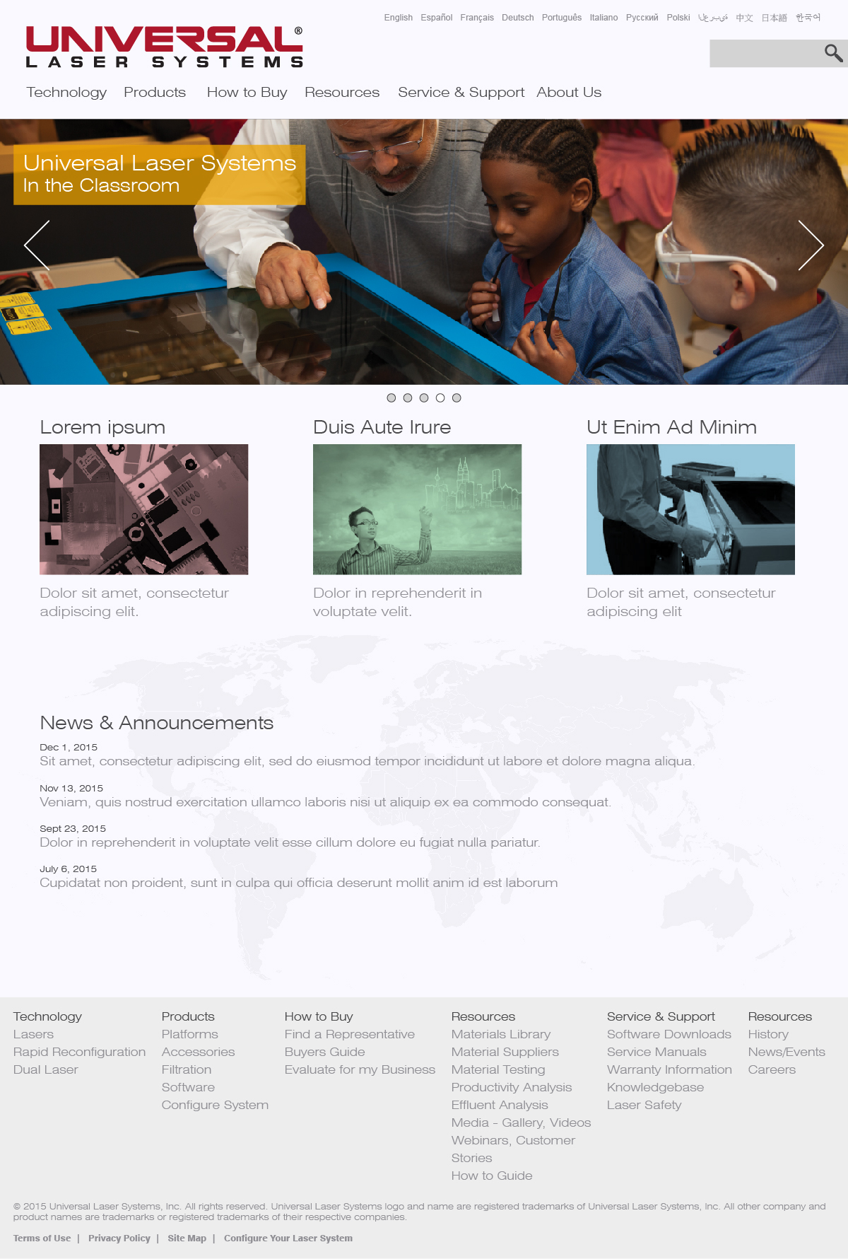 Webpage Concept