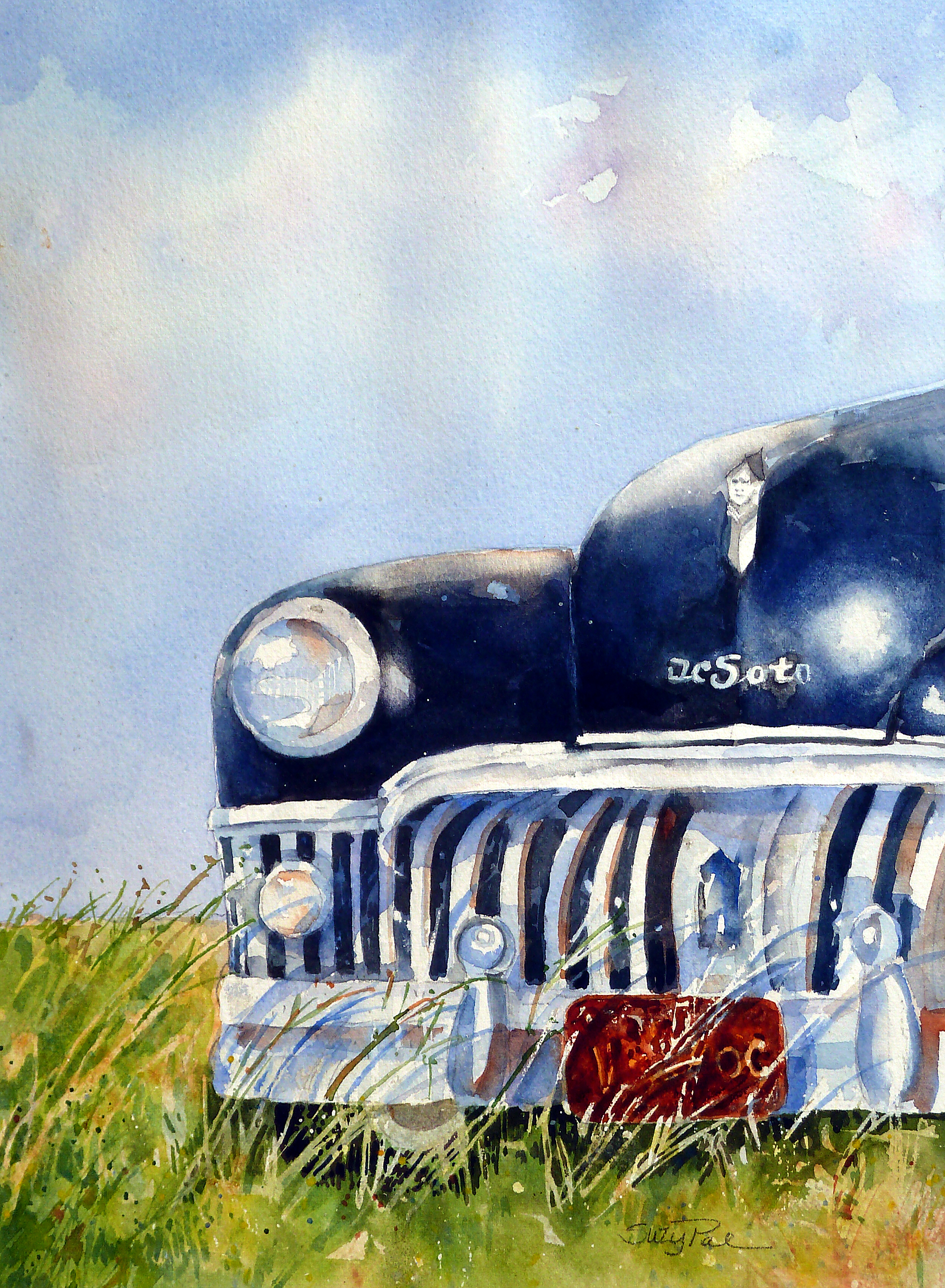 Just Park'n16x20watercolorSuzy'Pal'Powell.jpg