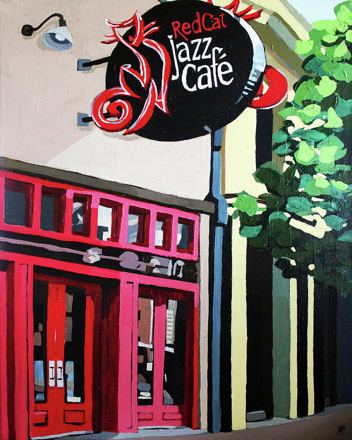 Red Cat Jazz Cafe by Melinda Patrick