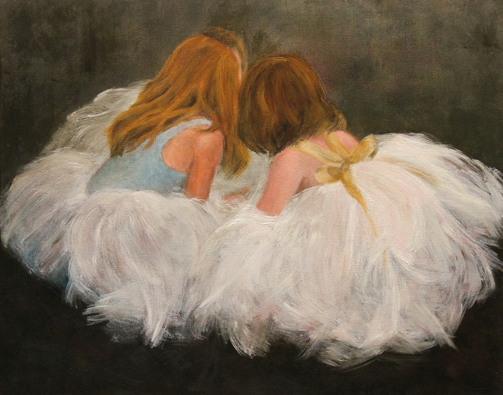 Whispered-Secrets 24 x 30 Oil on Canvas Julia Koutroulis.jpg