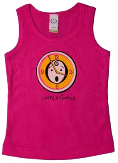 Bold Pink Toddler Tank Top