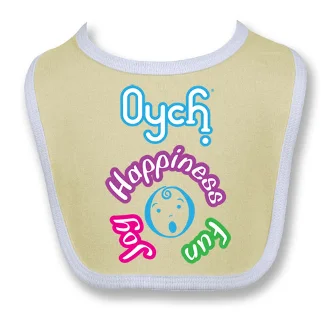 Lemon Oych Happiness Bib
