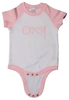 Copy of Pink Raglan Body Suit