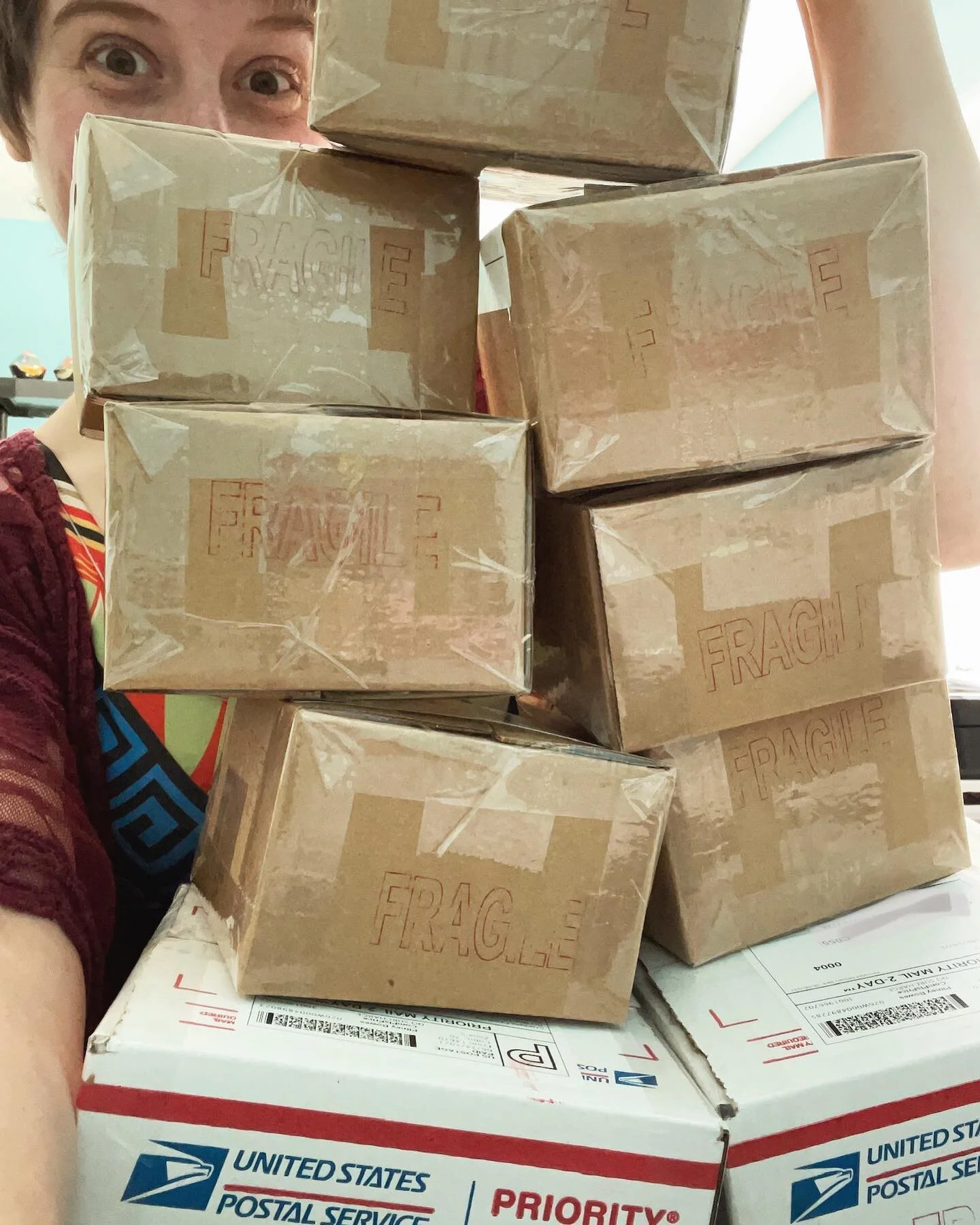 Thank you guys so much for the tiniest box mountain!! So happy that all these cuties found new homes. They ship out today! 

#crackpotcrockery #ceramics #pottery #handmade #rochester #flowercity #potter #artist #art #clay #shoplocal #fcac #shopsmall 