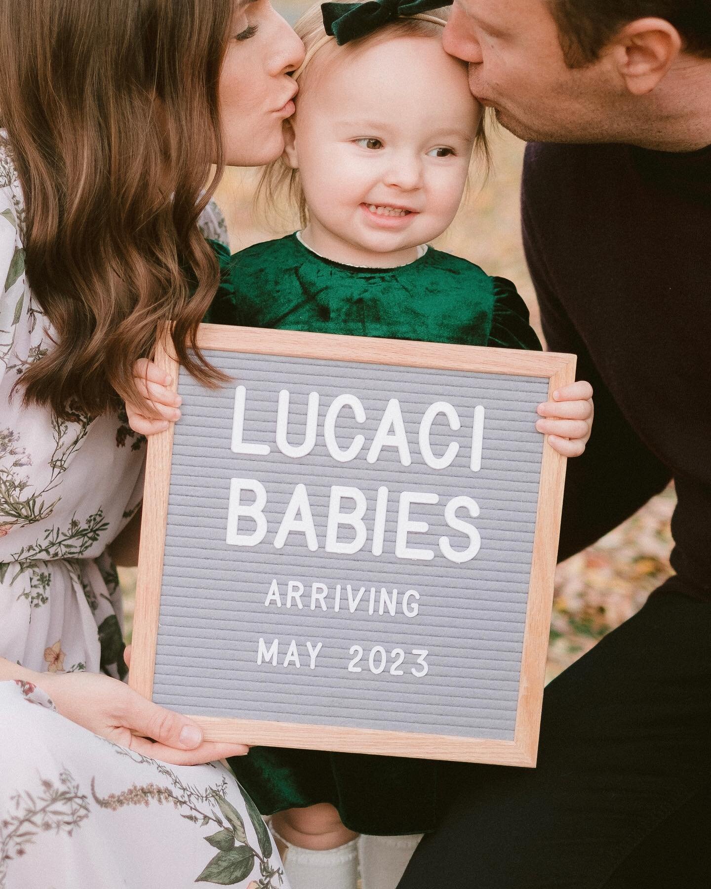 we are excited to be welcoming TWO sweet babies into our family really soon! yes, you read that right&hellip;we&rsquo;re having twins.