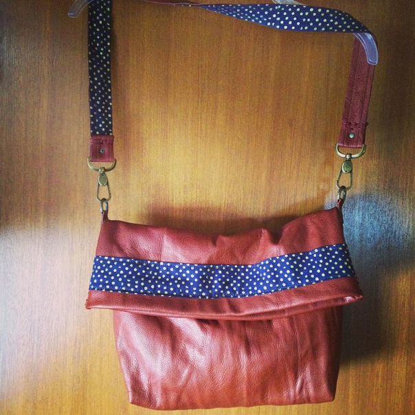 Slouch body purse, original design and creation.