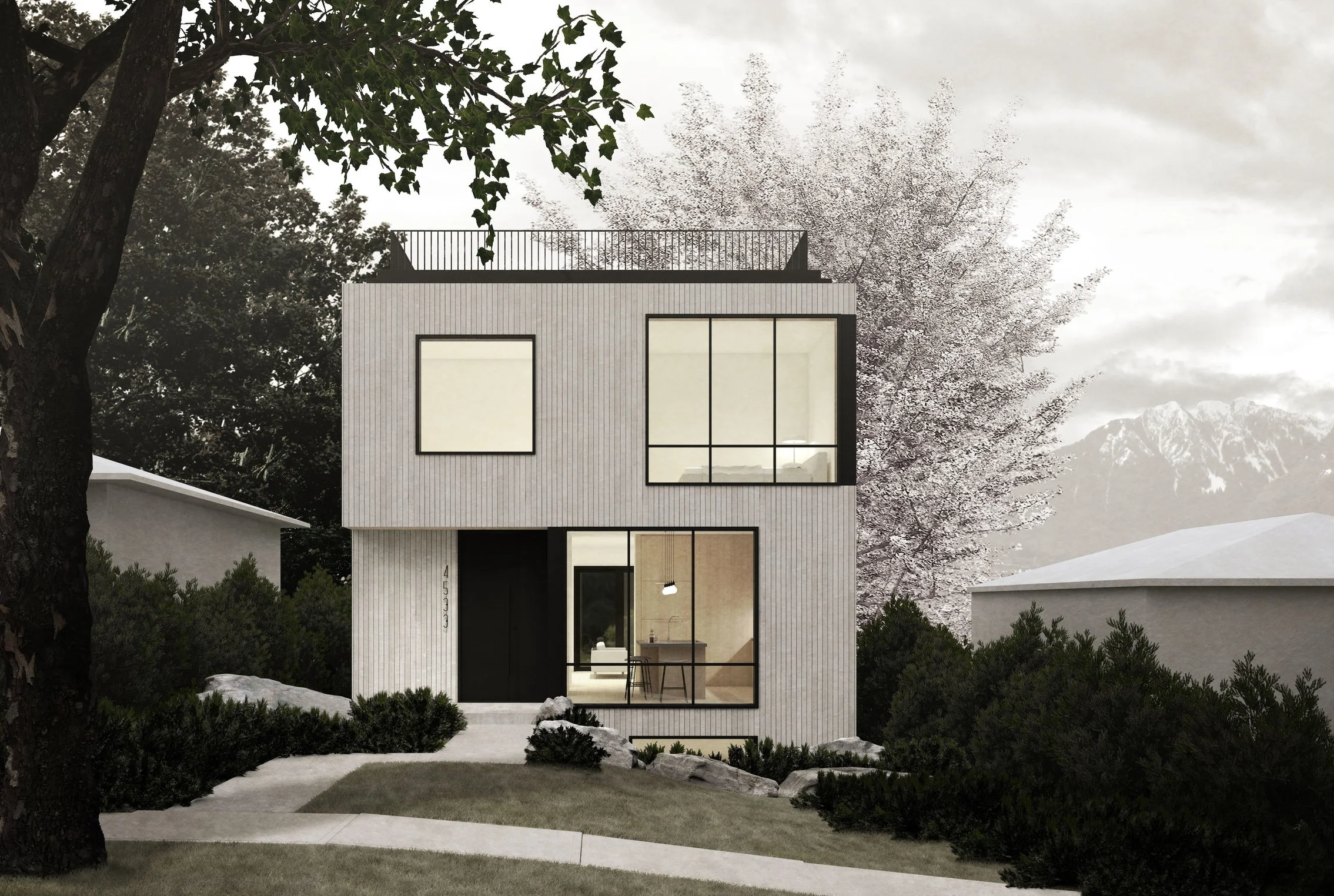 Location: Point Grey, Vancouver / Size: 250 sq m / Status: Design