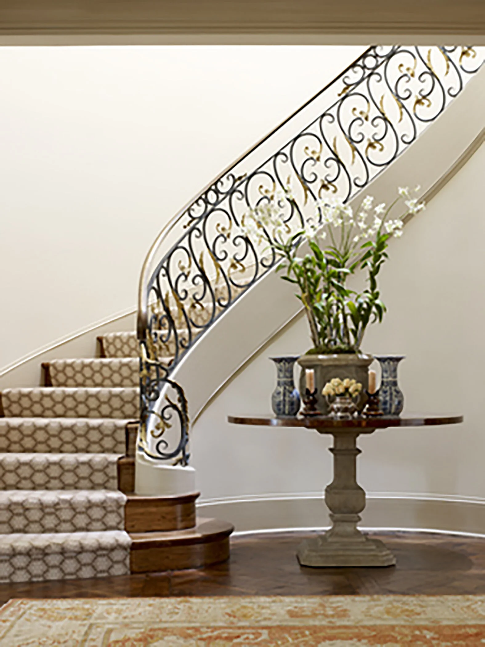 Cow Hollow stair railing design