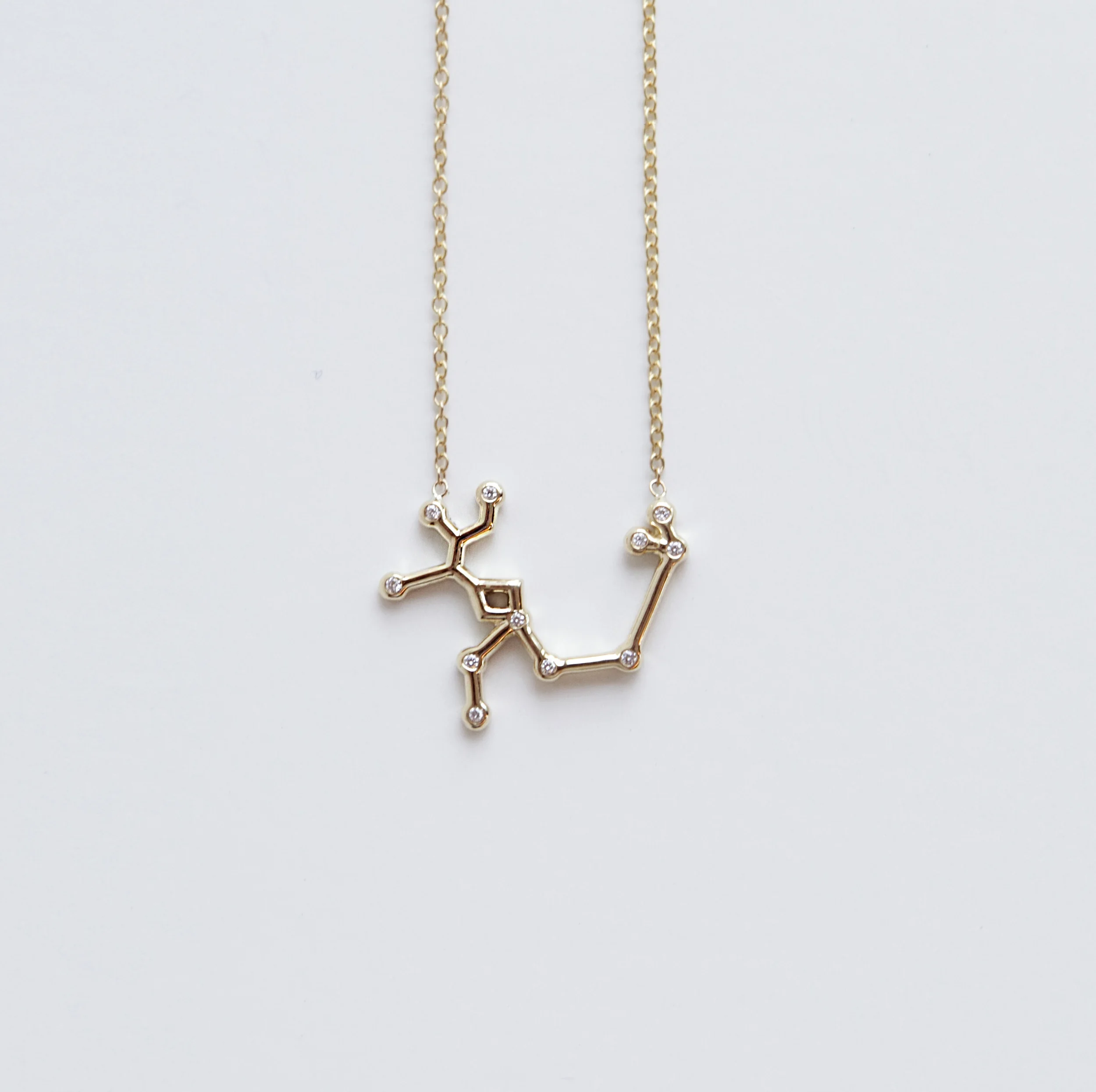 Mini Sagittarius Constellation Necklace 
