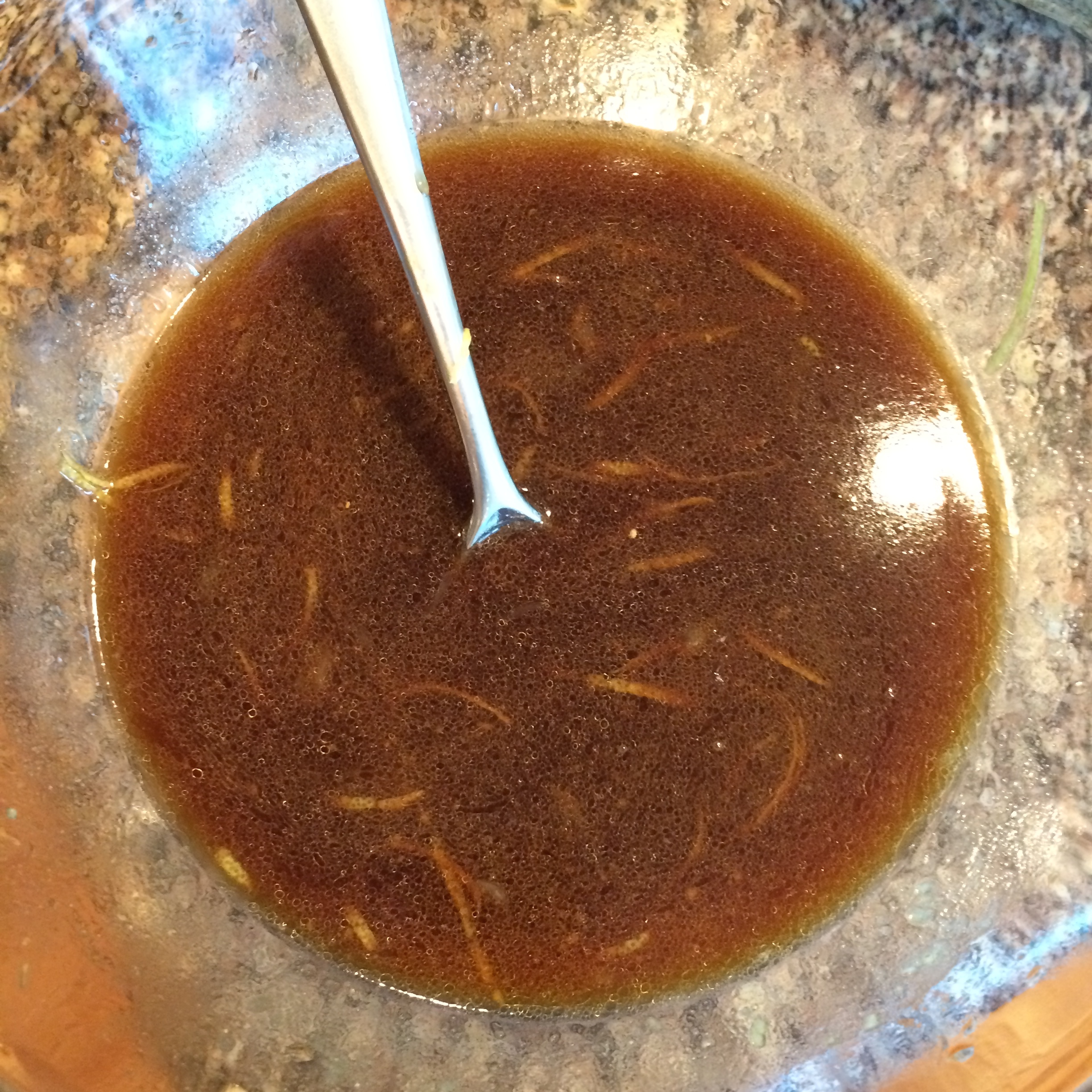 Marinade turned sauce