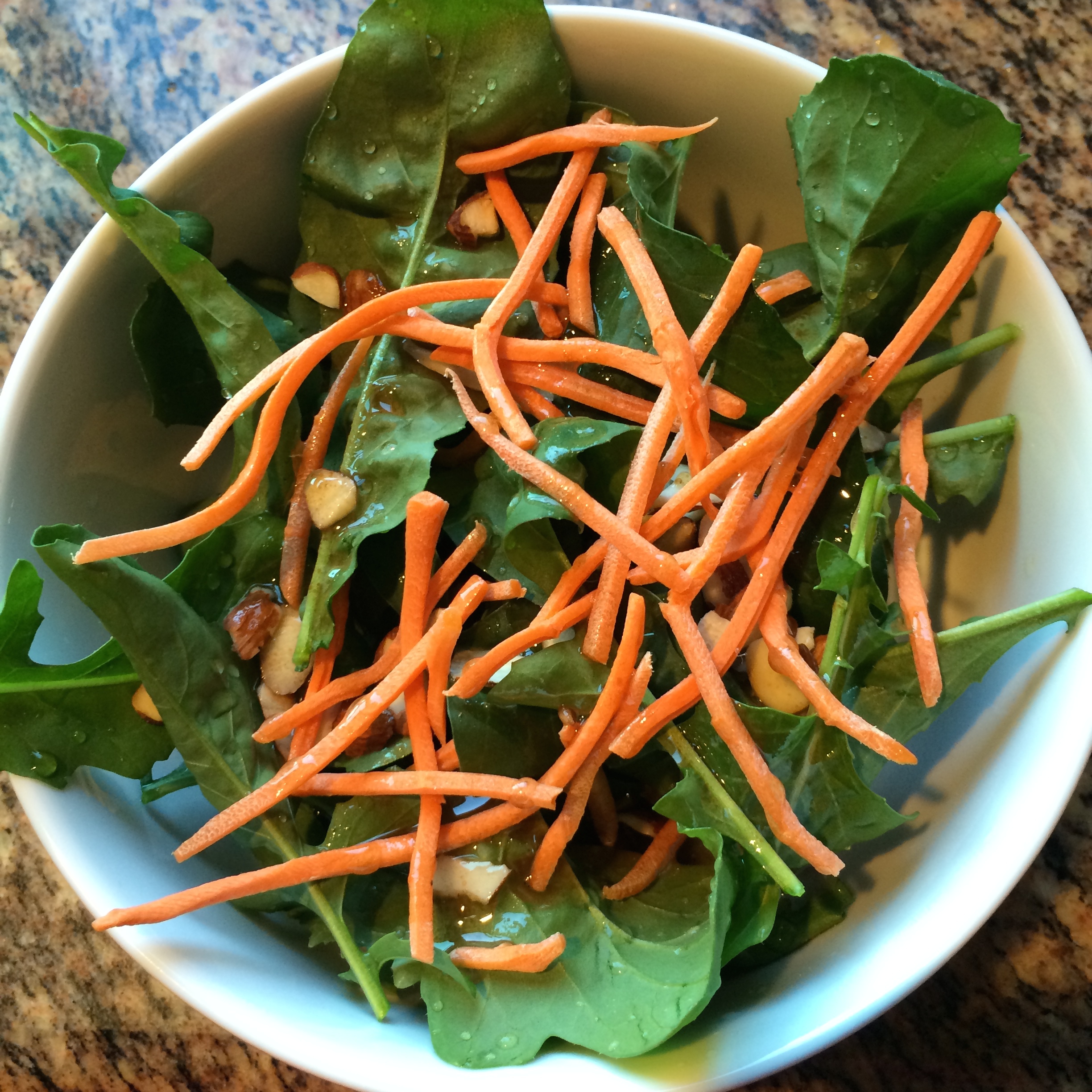 The salad