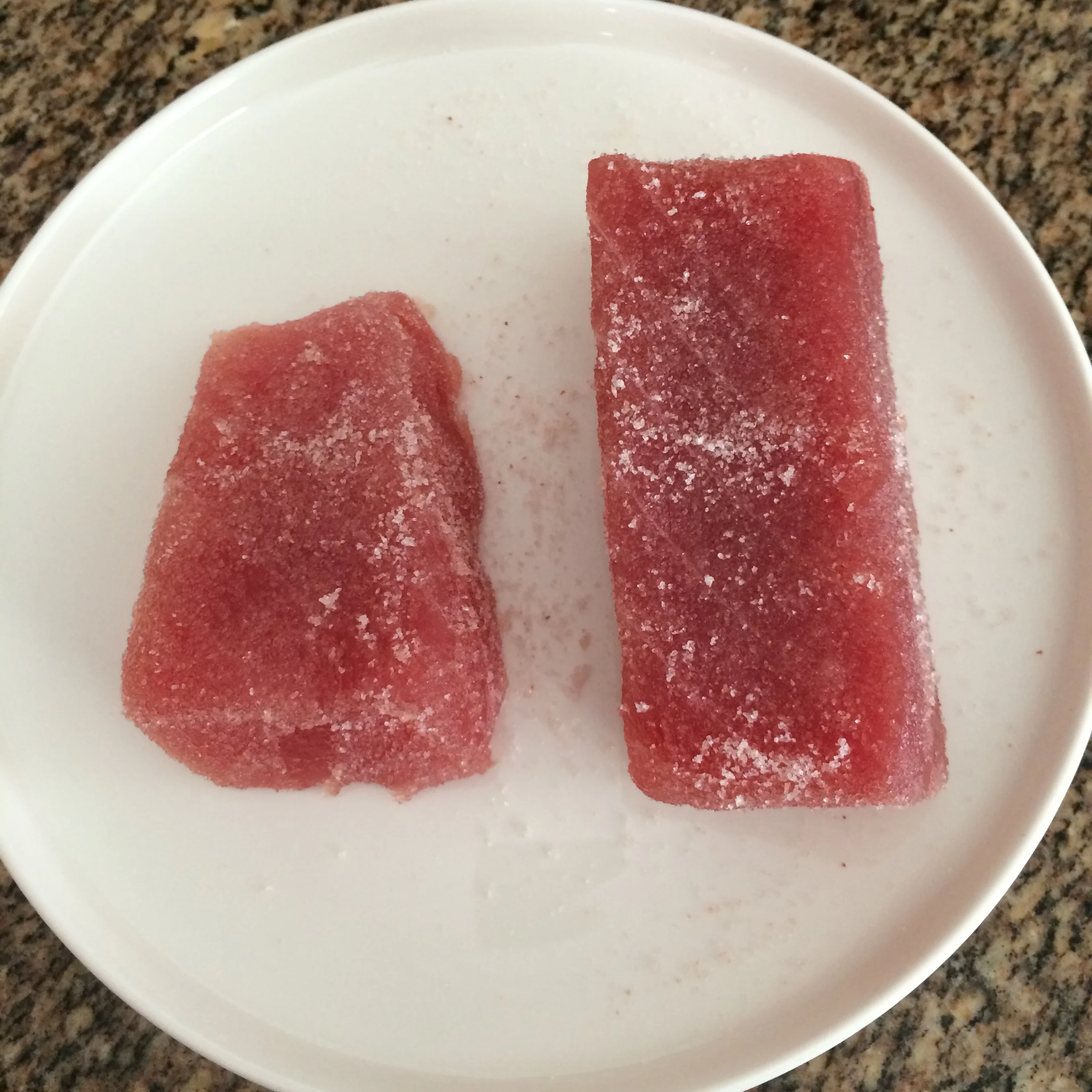 Sugar & salt marinade