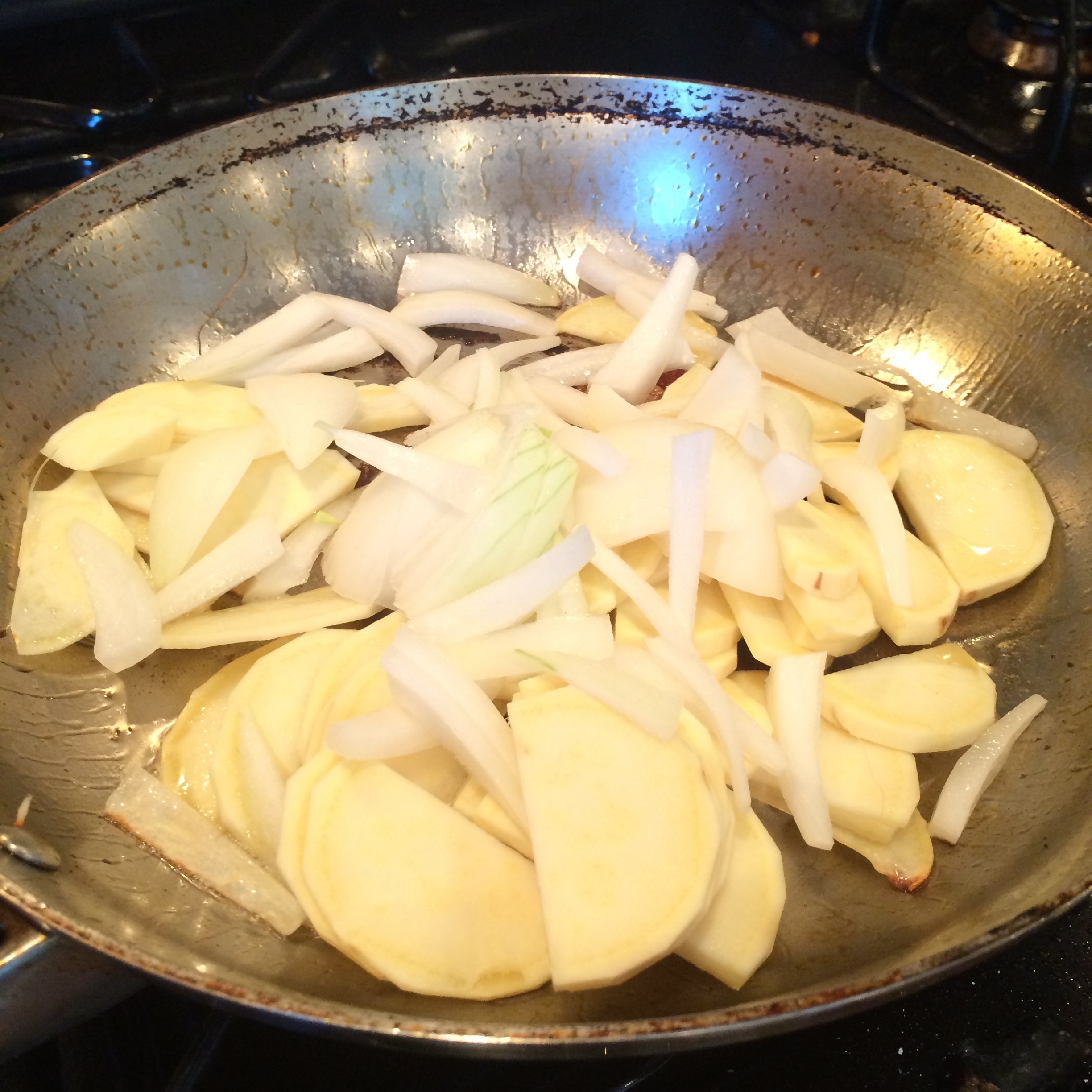 Potatoes & onions