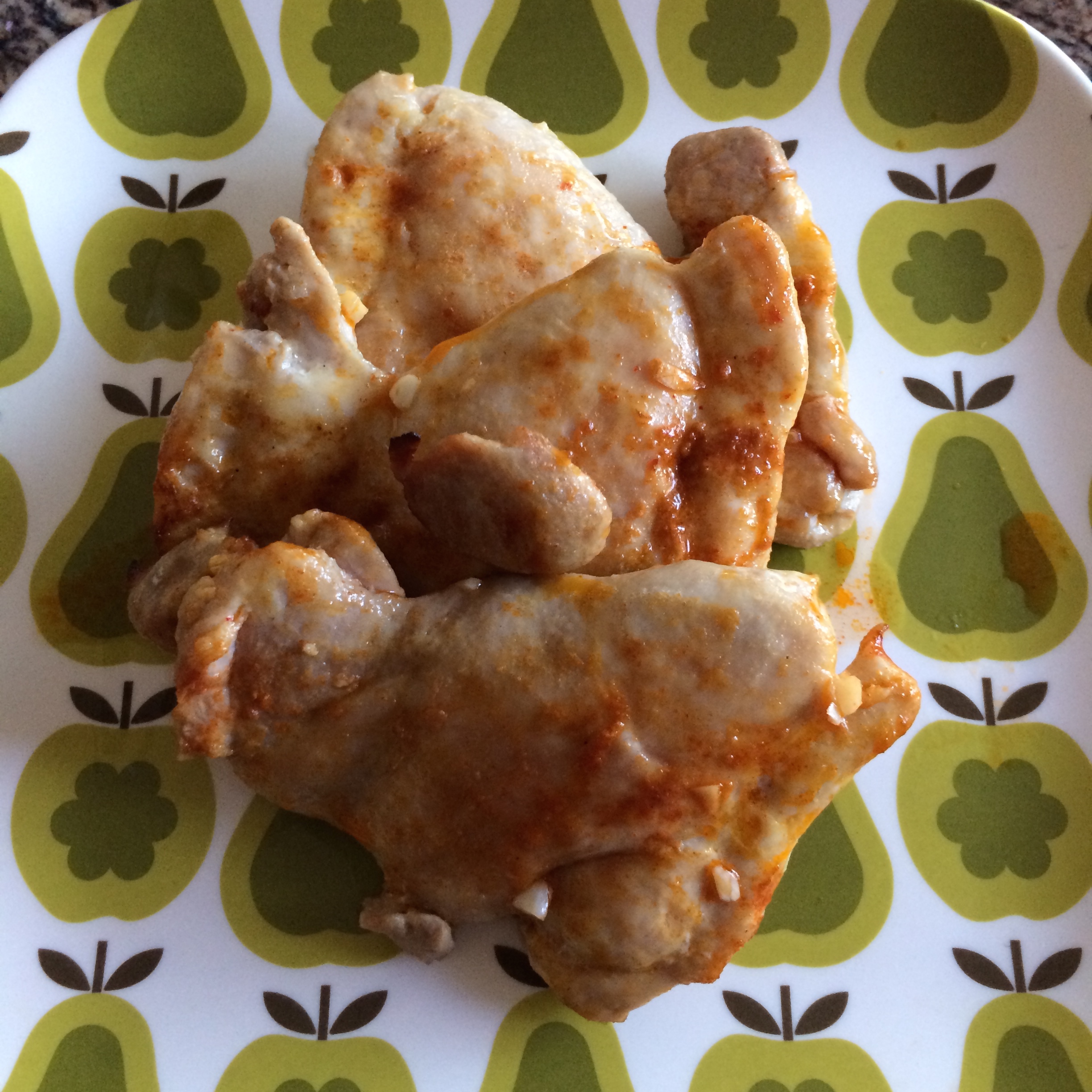 BBQ'd chicken