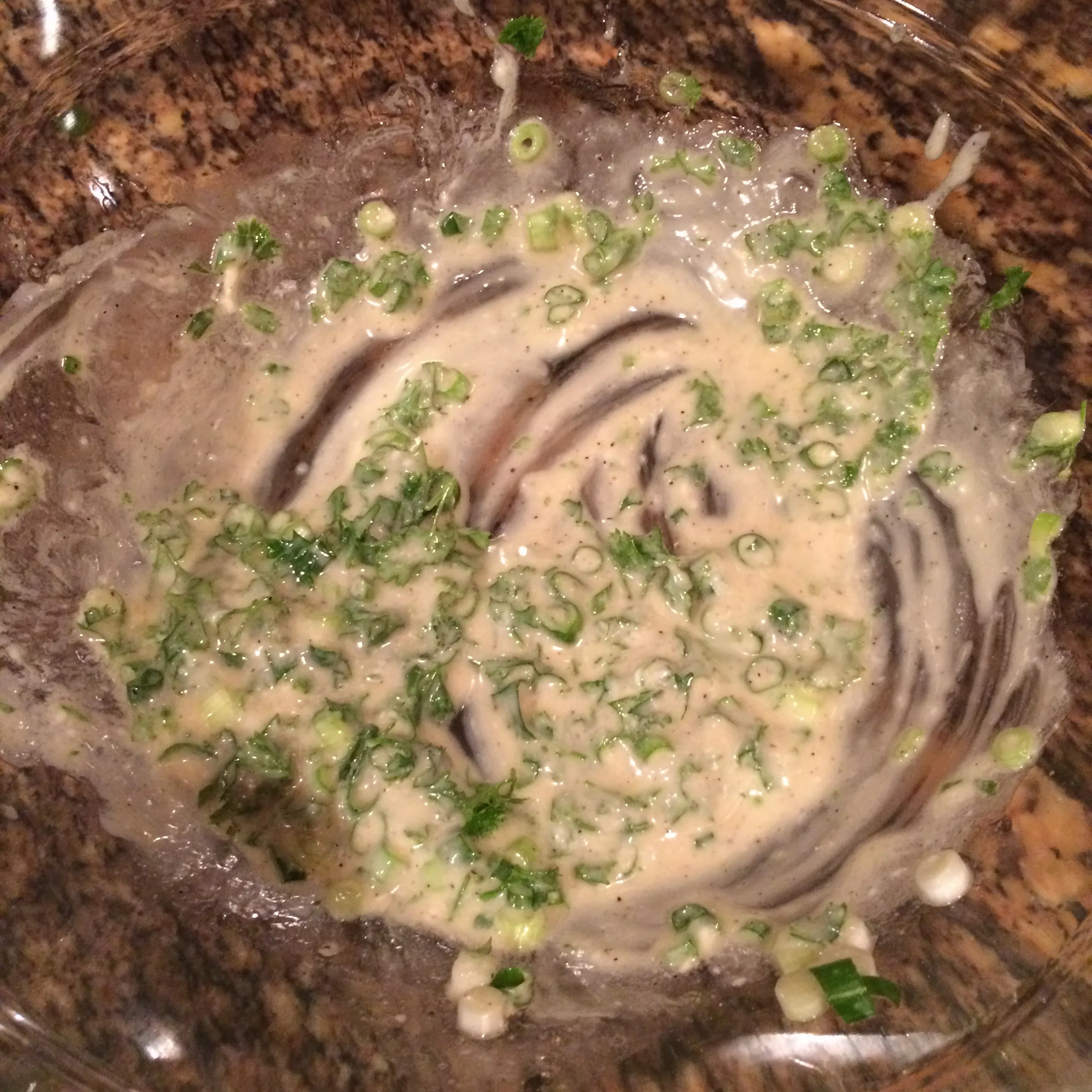 The dressing
