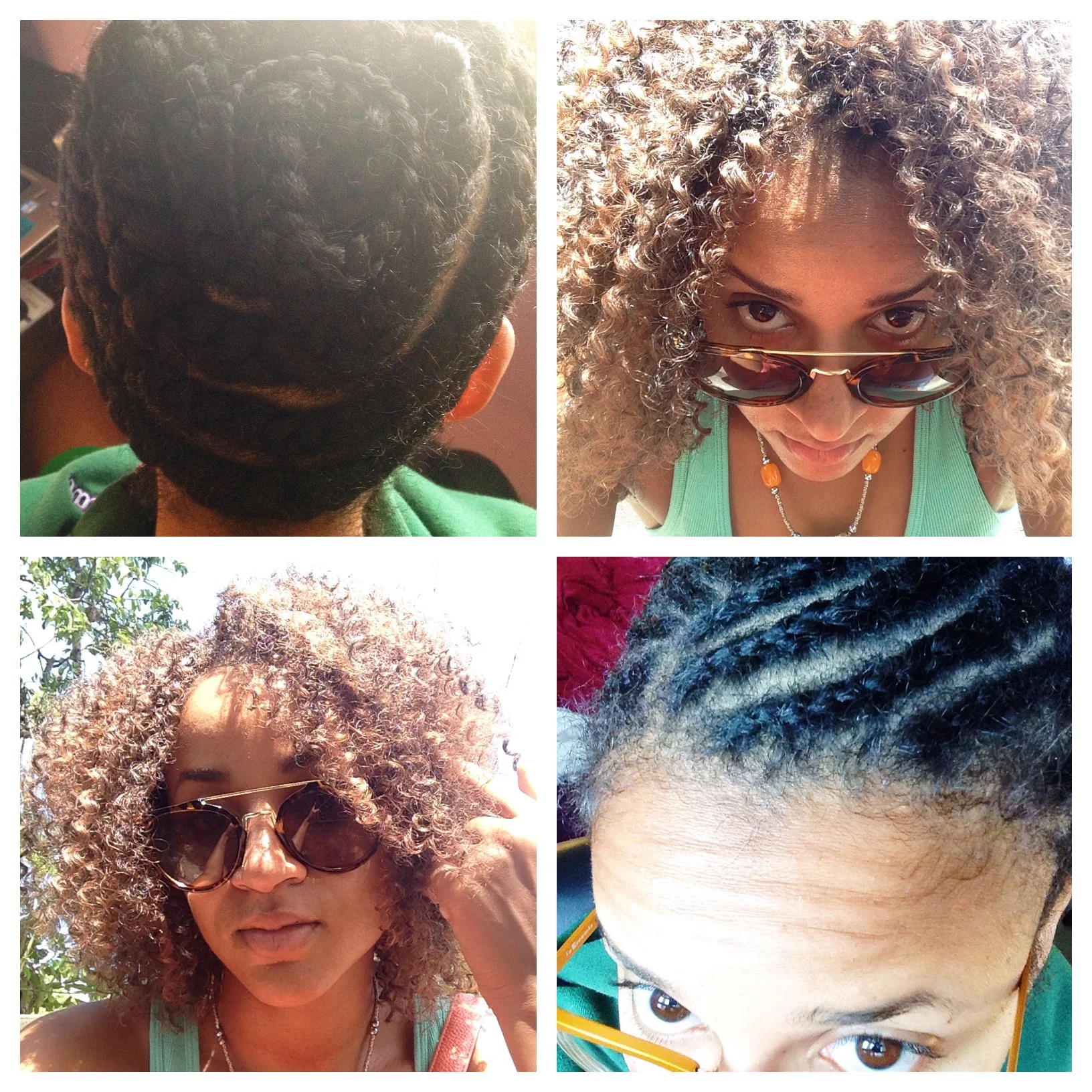 Beehive cornrow pattern used with freetress Bohemian TT30 Hair