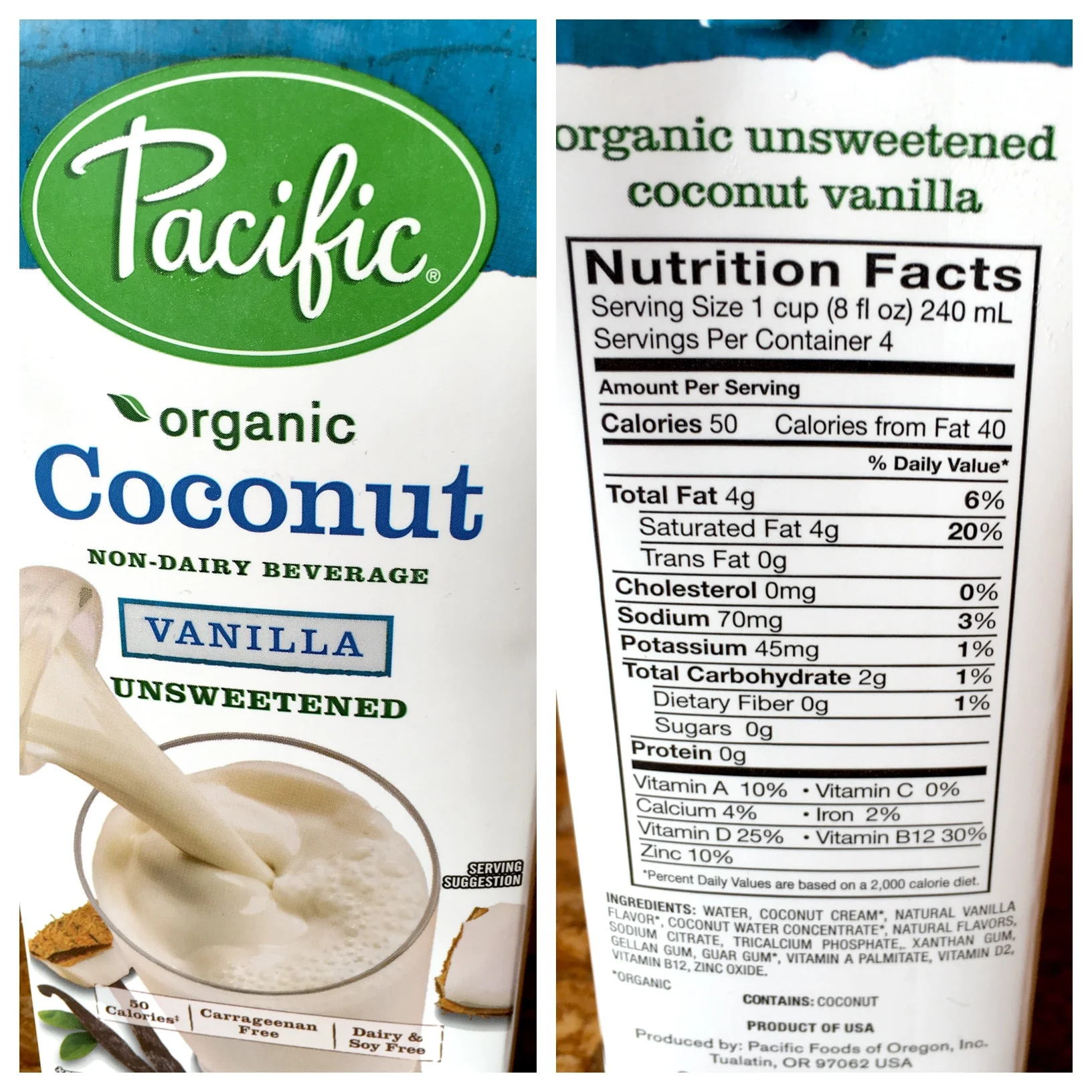 Organic Coconut Milk Nutrition Facts Besto Blog