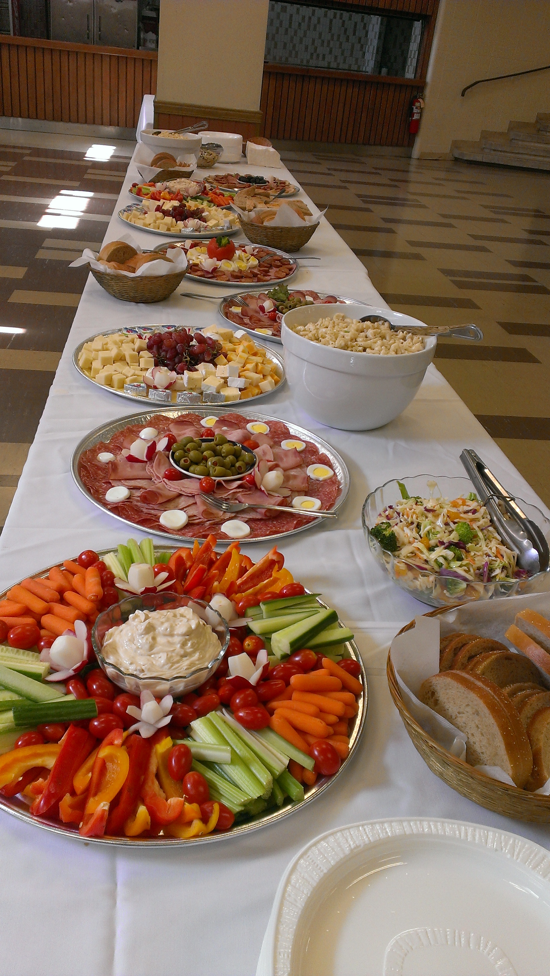 Table de buffet, pour toutes occasions