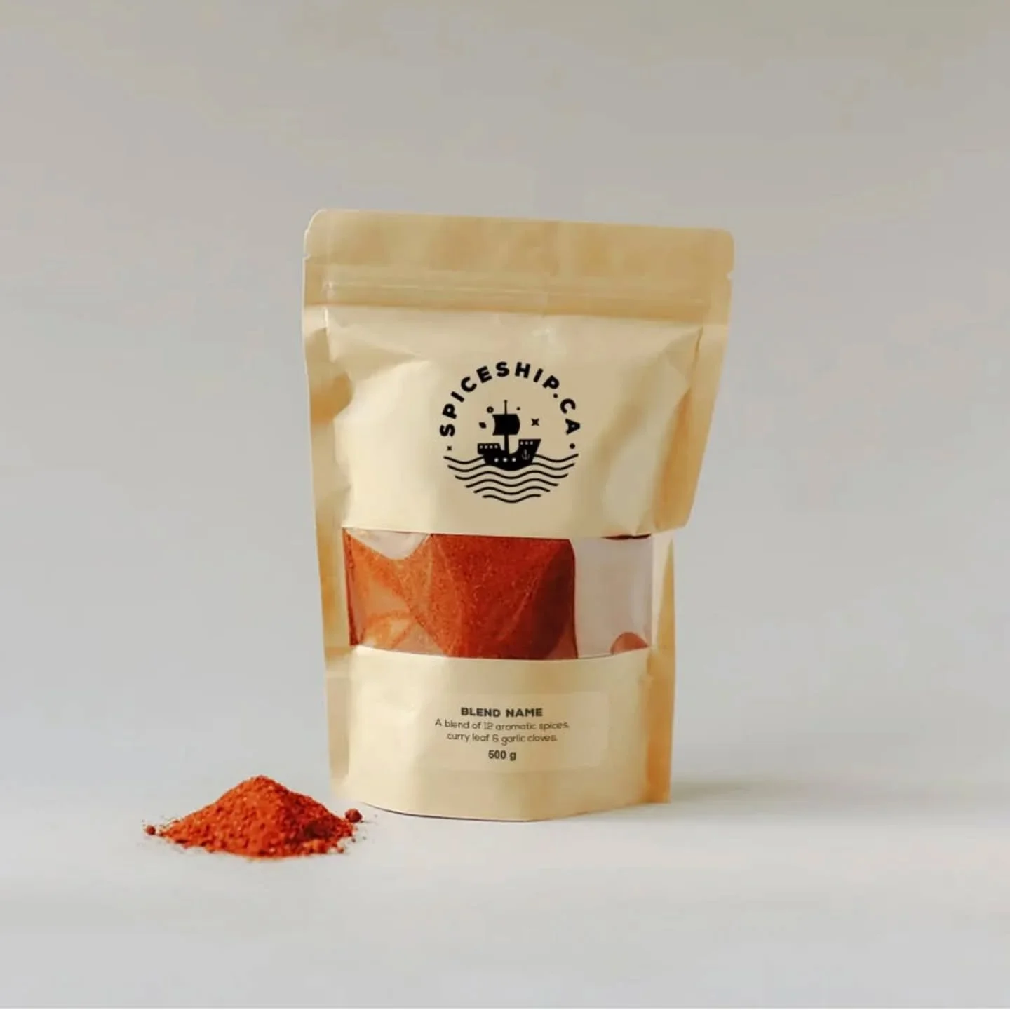 Ahoy! 🧭🌶️⚓🌱⛵🫚 Here's a sneak peek of a logo project for Spiceship, a new spice blend company based in New Brunswick on Canada&rsquo;s east coast.

The goal was to blend cosmic and nautical elements into a design that&rsquo;s playful, modern, and 