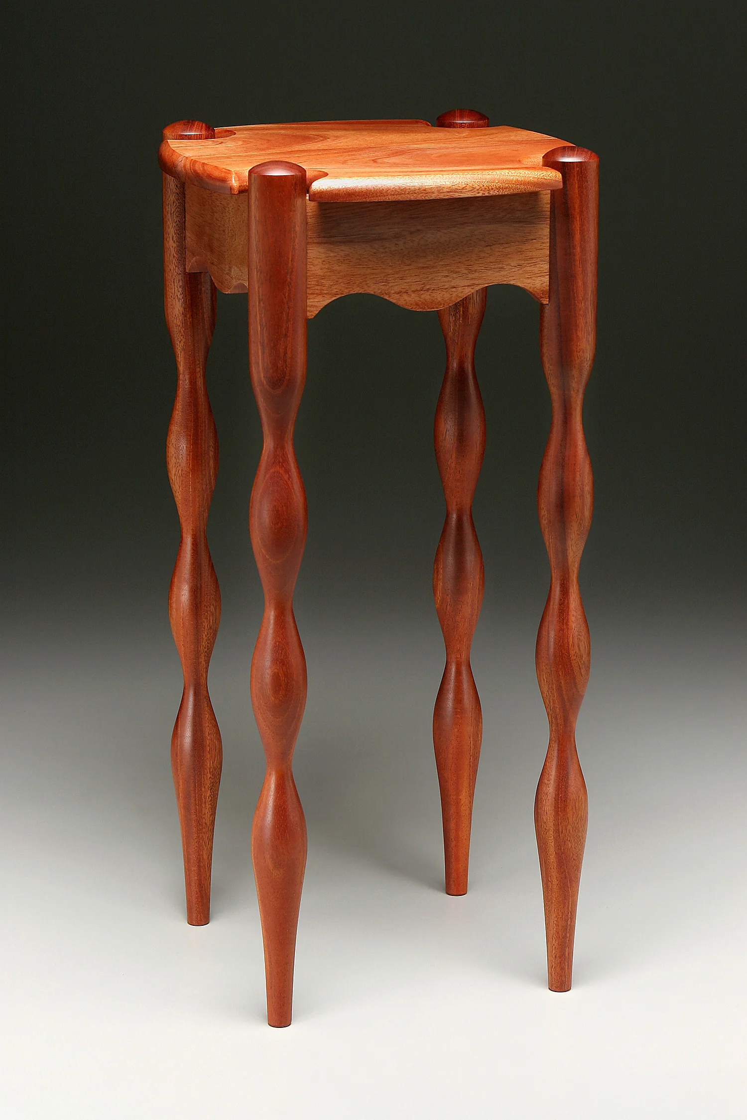 Antelope Table Mahogany 29"h x 12"w x 12"d