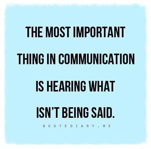 Active Listening is a chance for us to reflect back to the child the entirety of his message, which we pick up from gestures, posture, tone of voice as well as from words. 