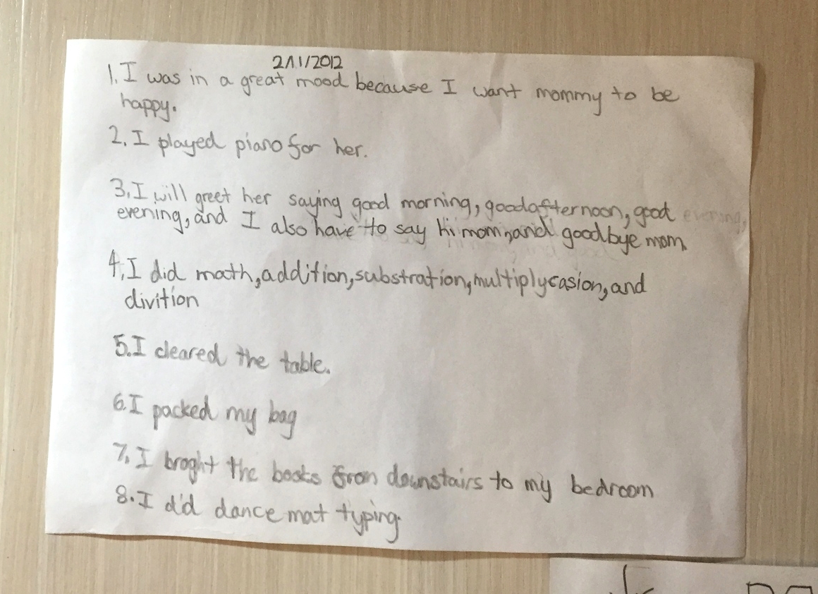 Ouch, reading this hurts. Especially #1 -- I often had a super-closed window when they were in emotional distress and made them feel responsible for my happiness. Boy, I've come a long way.